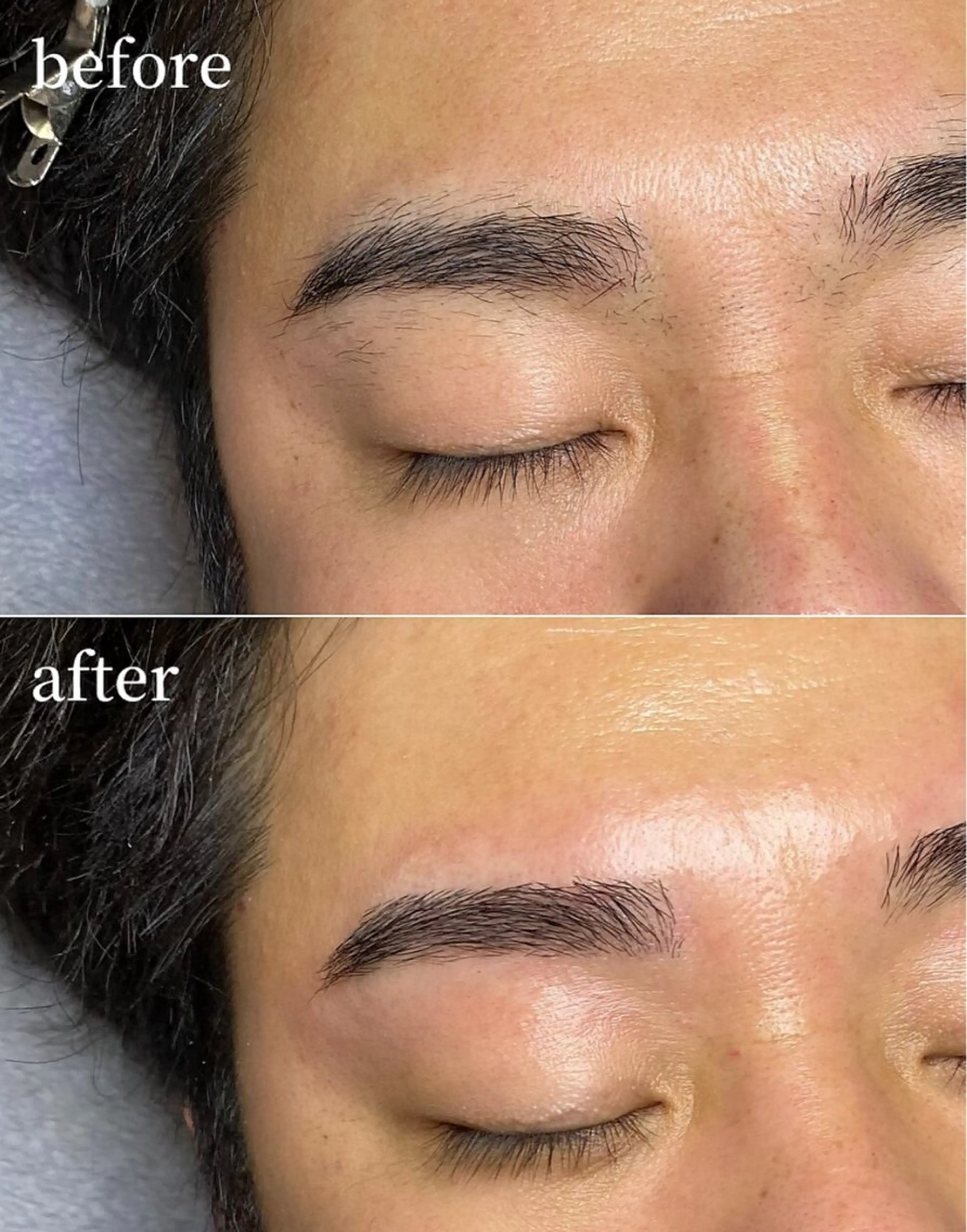 今だけ❣️メンズアイブロウリフト＋Wax＋ドライヘッドスパ🧖の写真