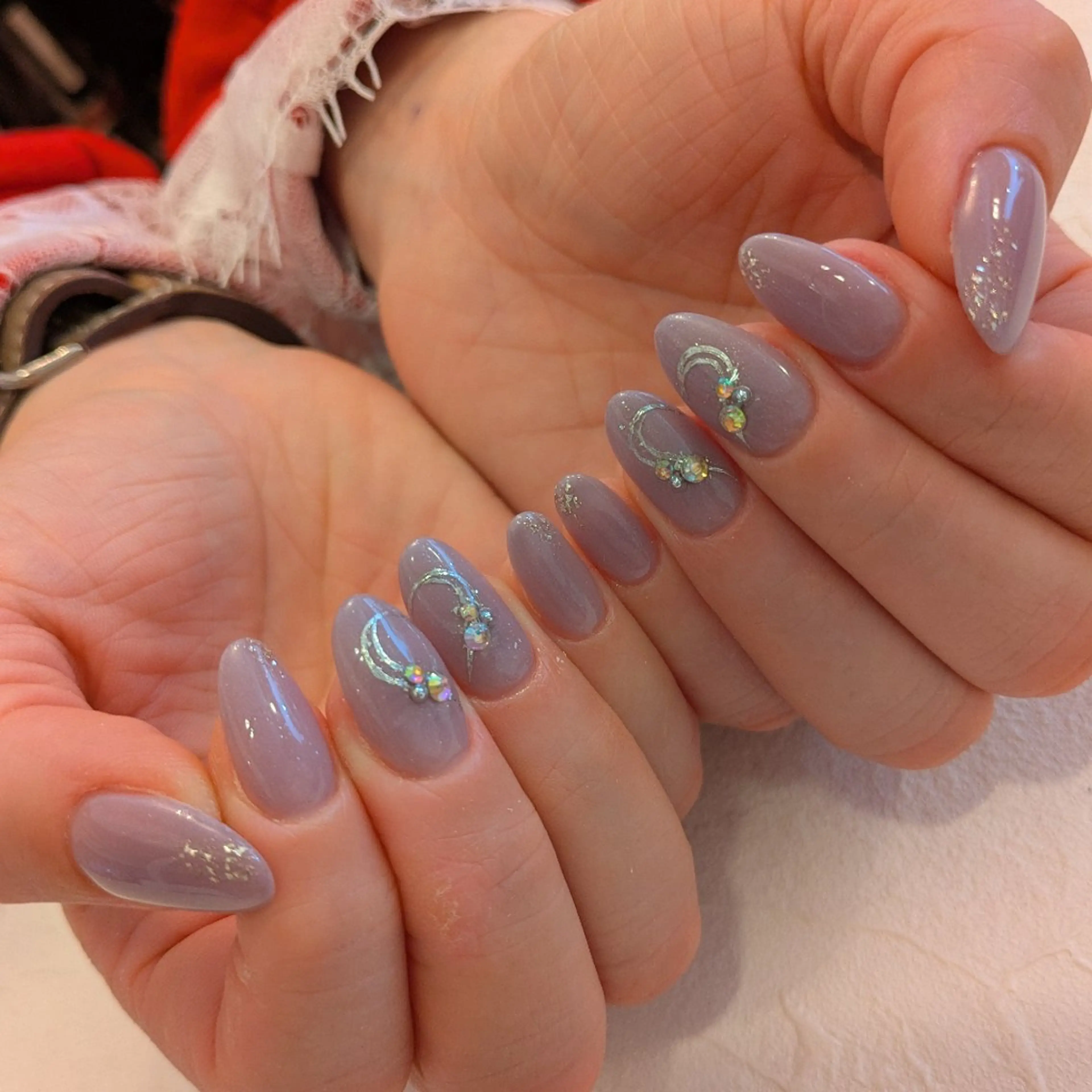 ネイル ハート ジェヌインネイル 河内のネイルデザイン