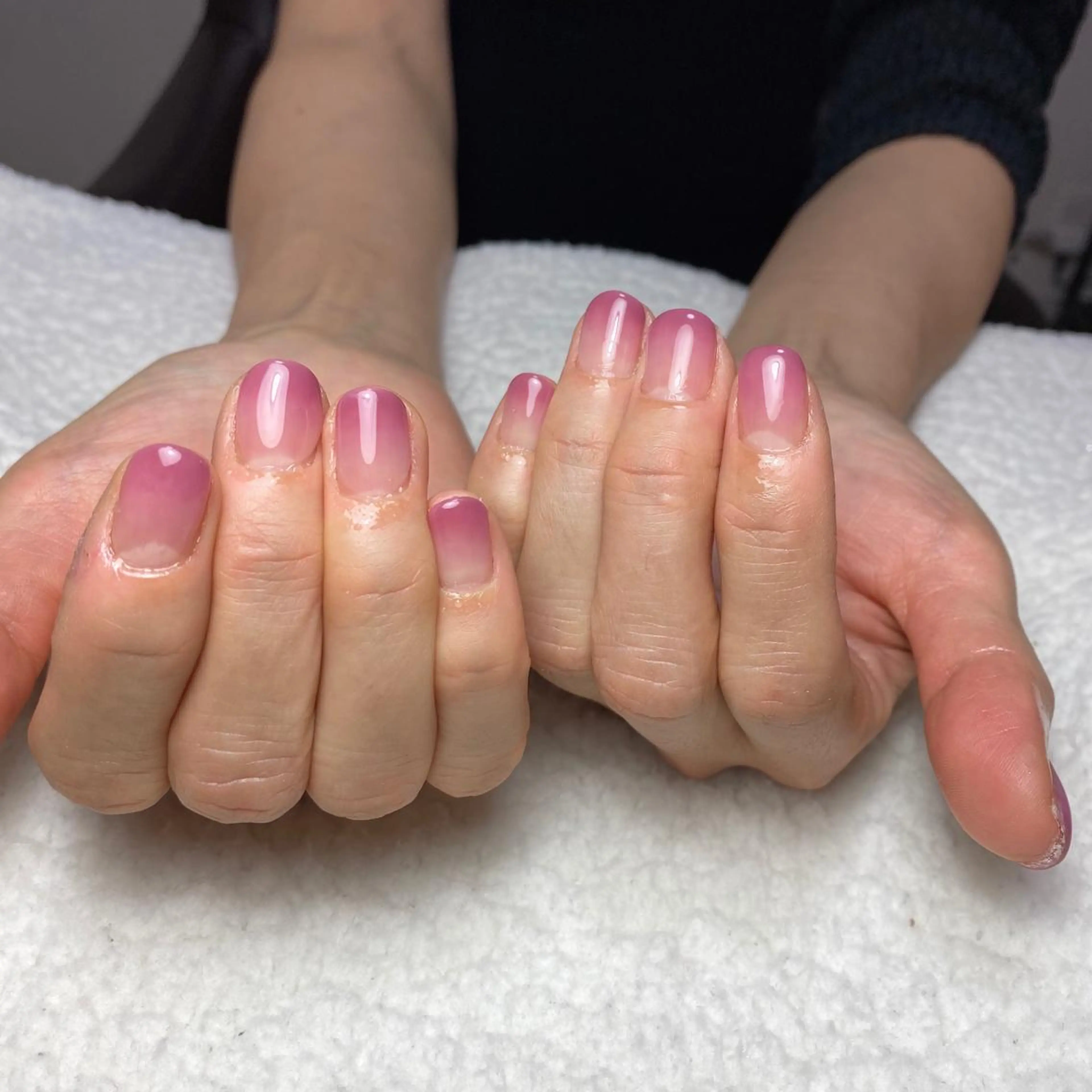 ネイル グラデーション オフィスネイル ピンク ハンドネイル COCO +のエステ・リラクイメージ