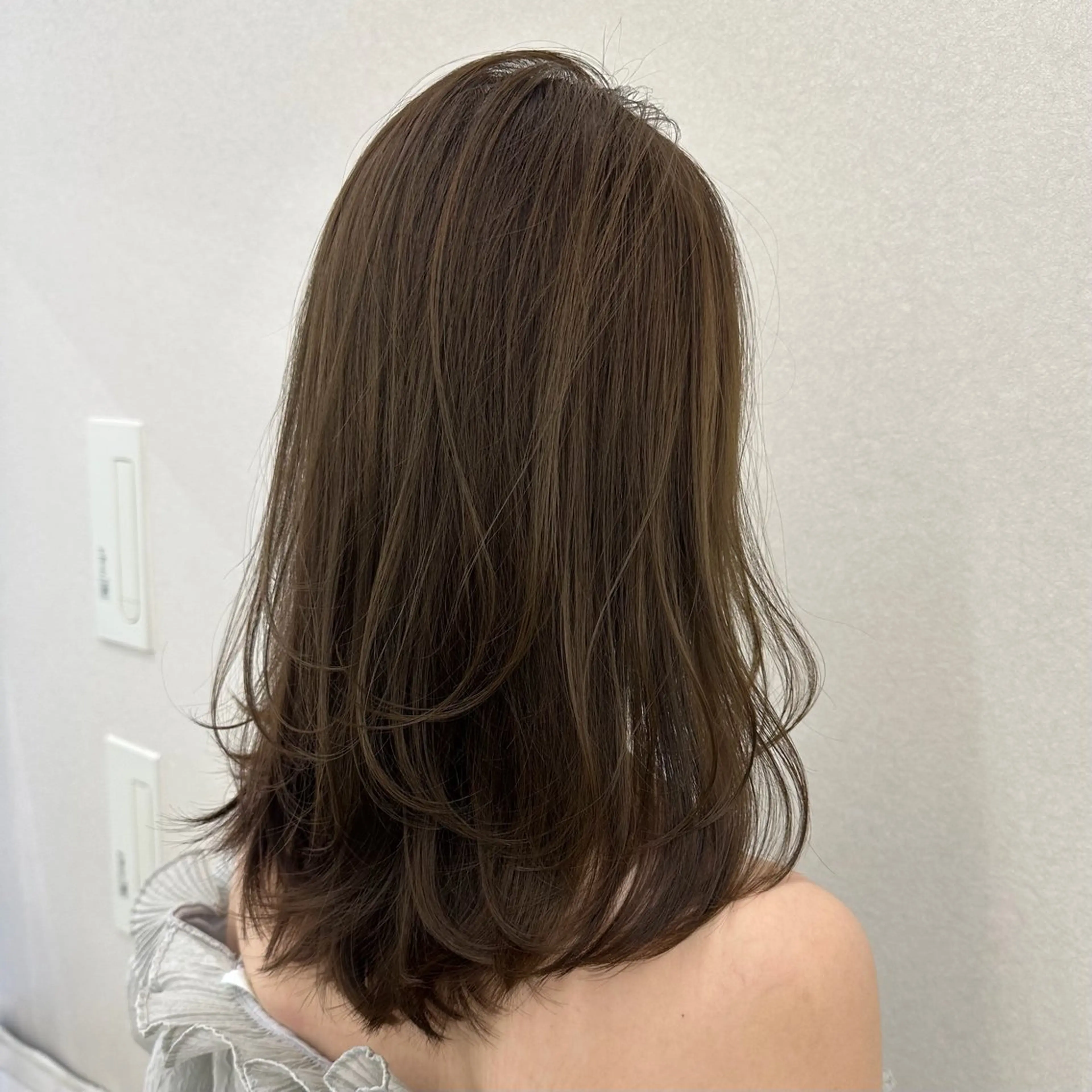 セミロング カラー COA銀座｜はるひ 🌸カラーモデル募集のヘアスタイル