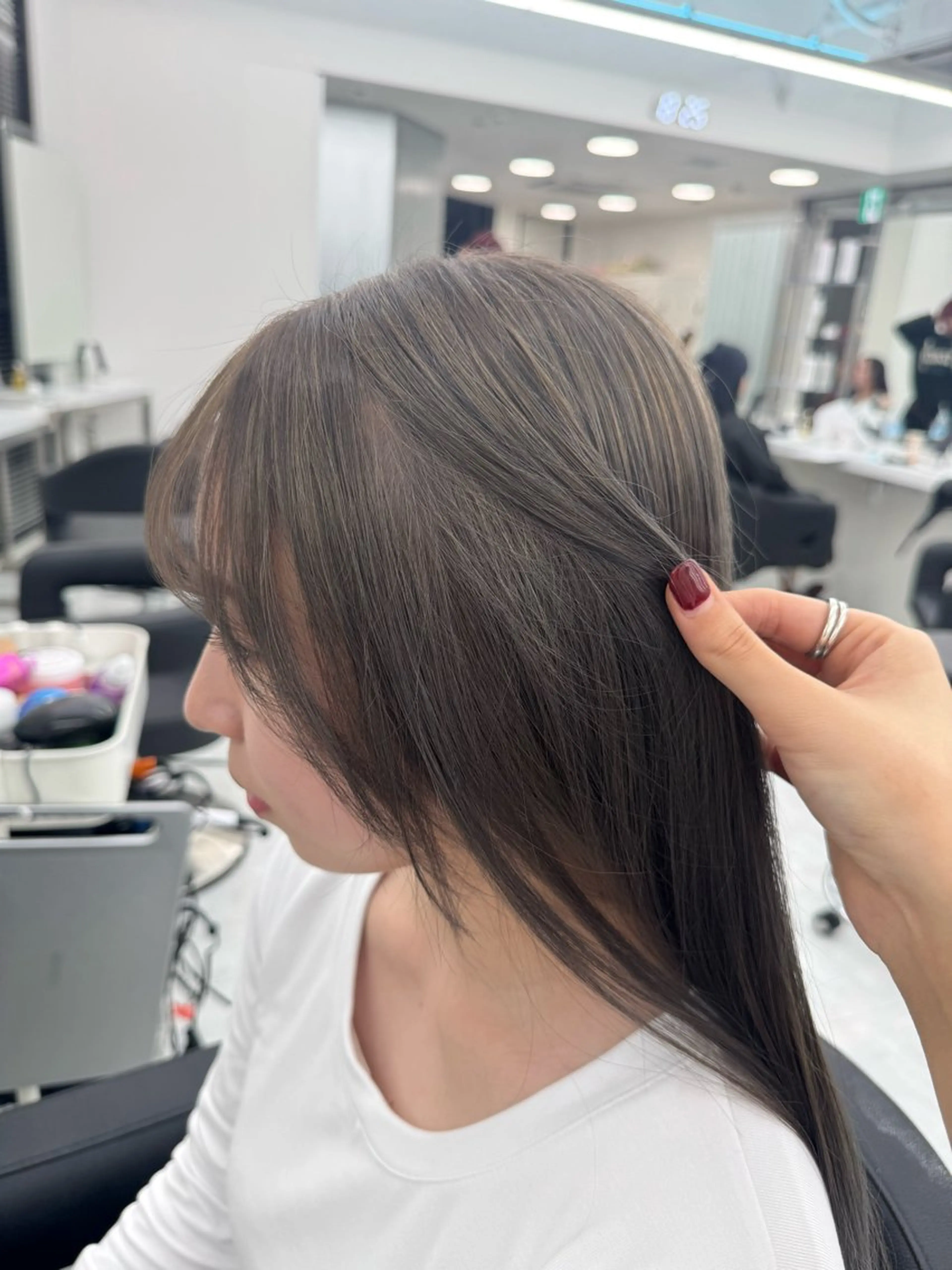 カラー ヘアカラー noa🎀美髪縮毛/ 透明感カラーのヘアスタイル