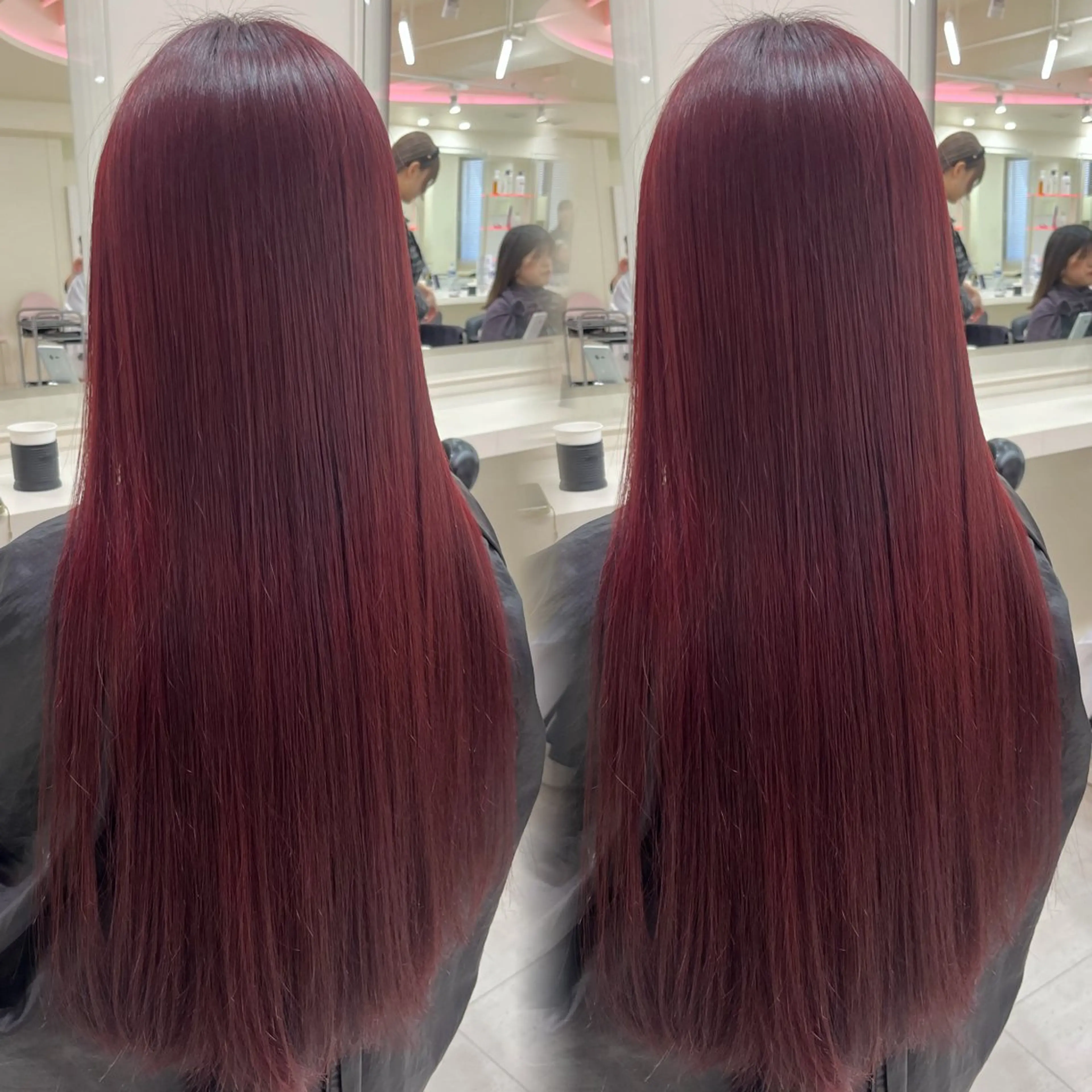 💞カット＋縮毛矯正💞オリジナルトリートメント付き💞の写真