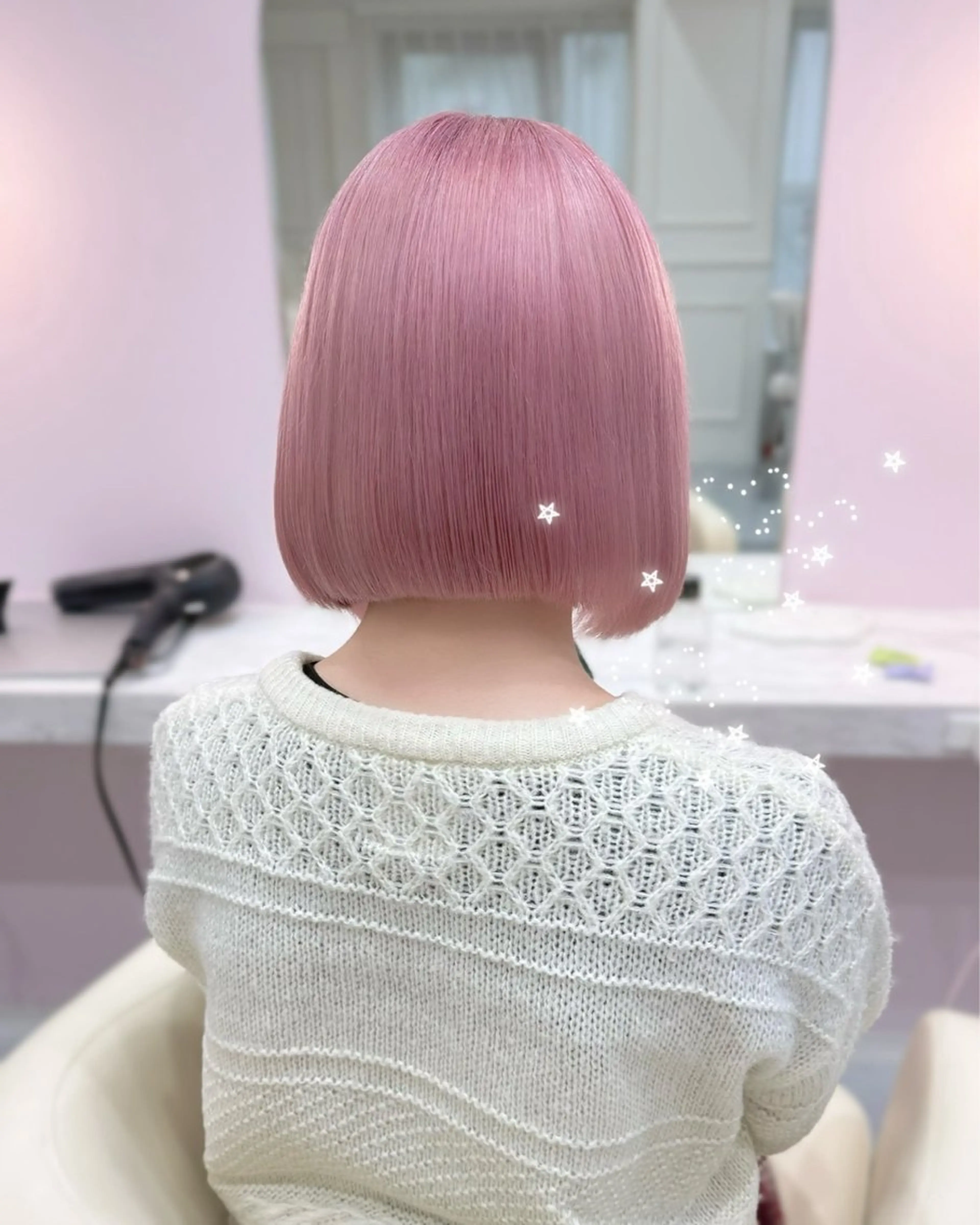 ショート カラー ブリーチ 透明感カラー ハイトーンカラー ヘアカラー ハイトーンカラー💞 くるみ🎀のヘアスタイル