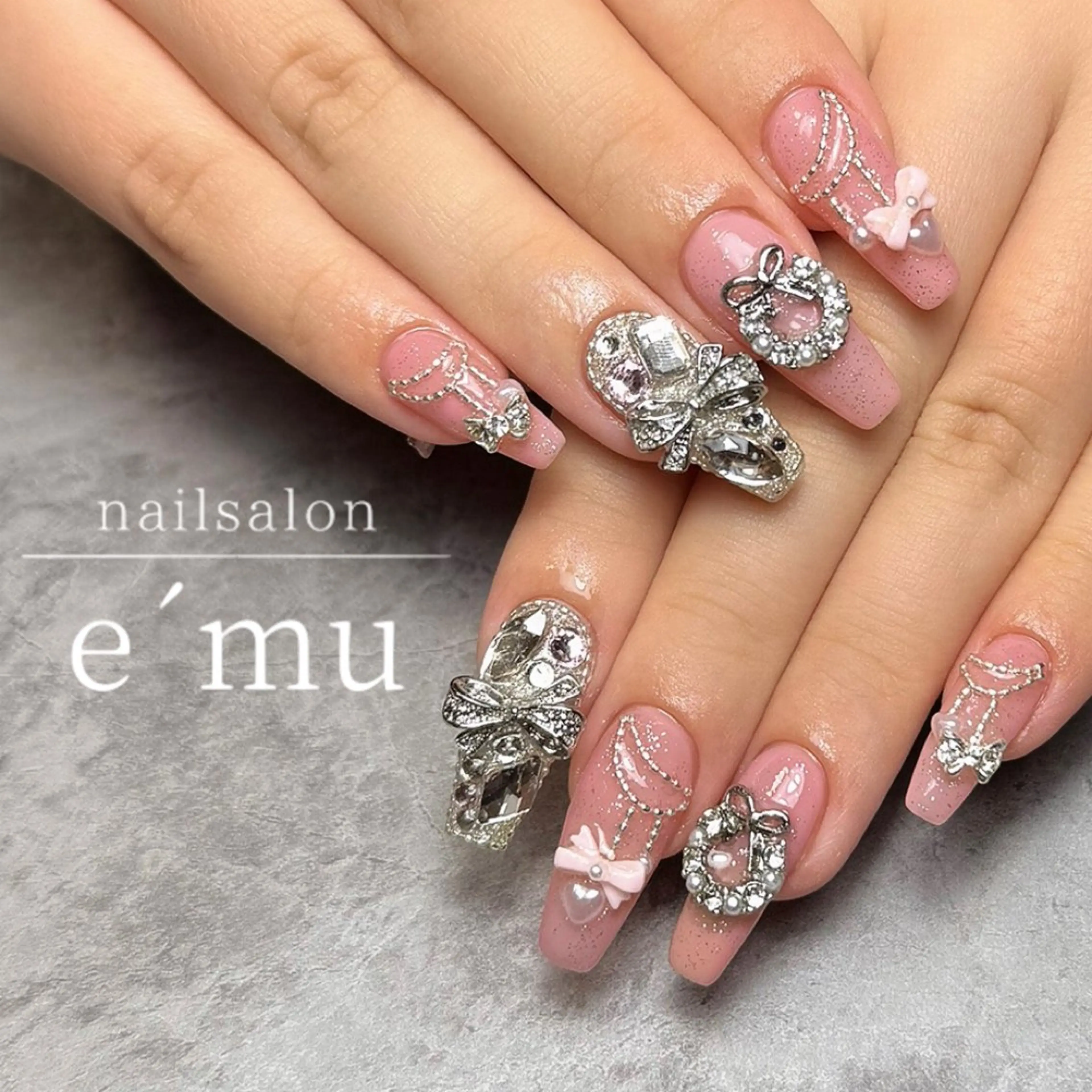 ネイル ハンドネイル nailsalon e´muのネイルデザイン