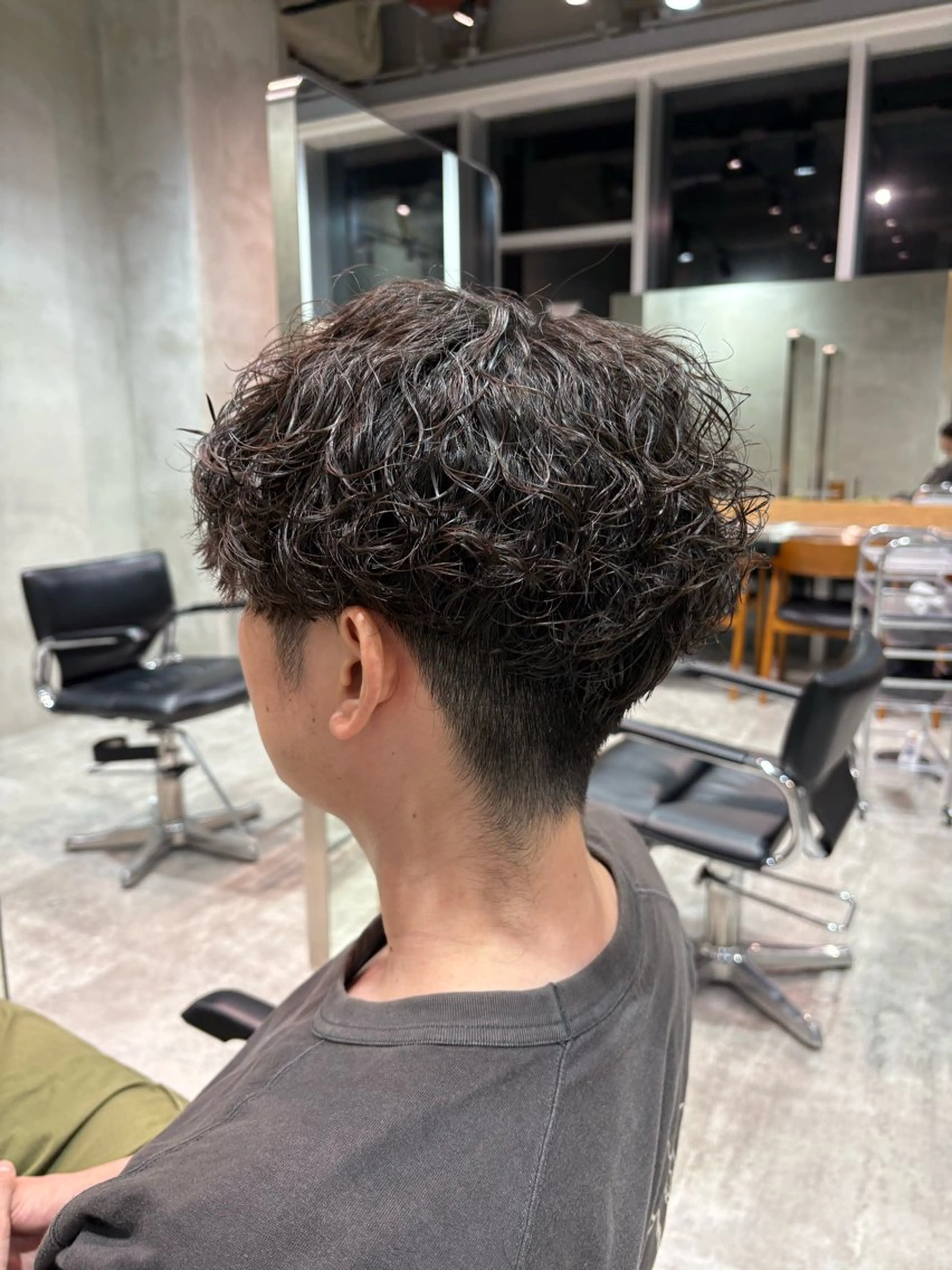 パーマ メンズ カット パーマ fifth 清水睦月のヘアスタイル