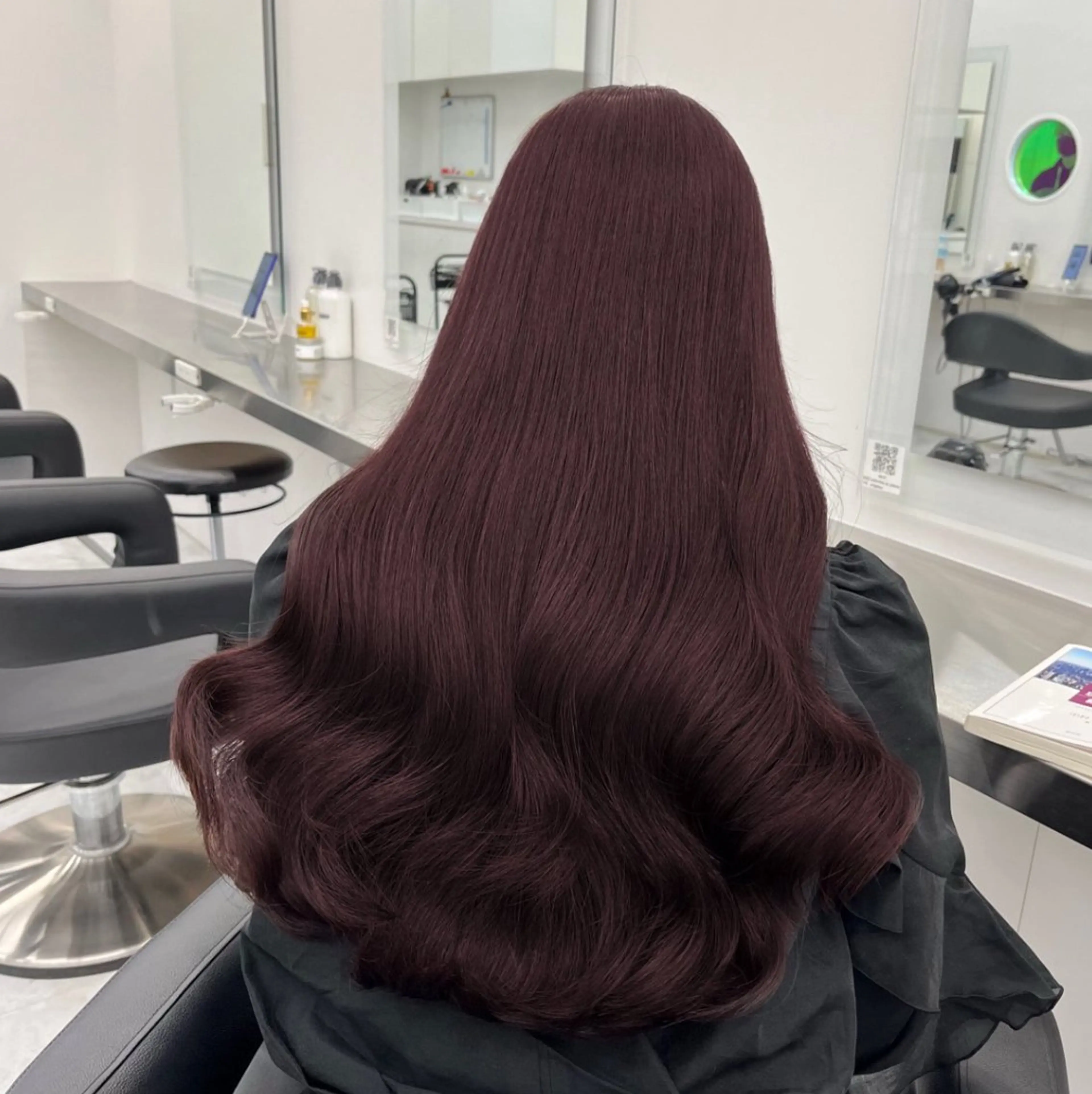 ロング カラー ヘアアレンジ ヘアカラー ヘッドスパ ヘアセット 🫧‪🎀うる艶暖色 🏹Nanako🎀のヘアスタイル