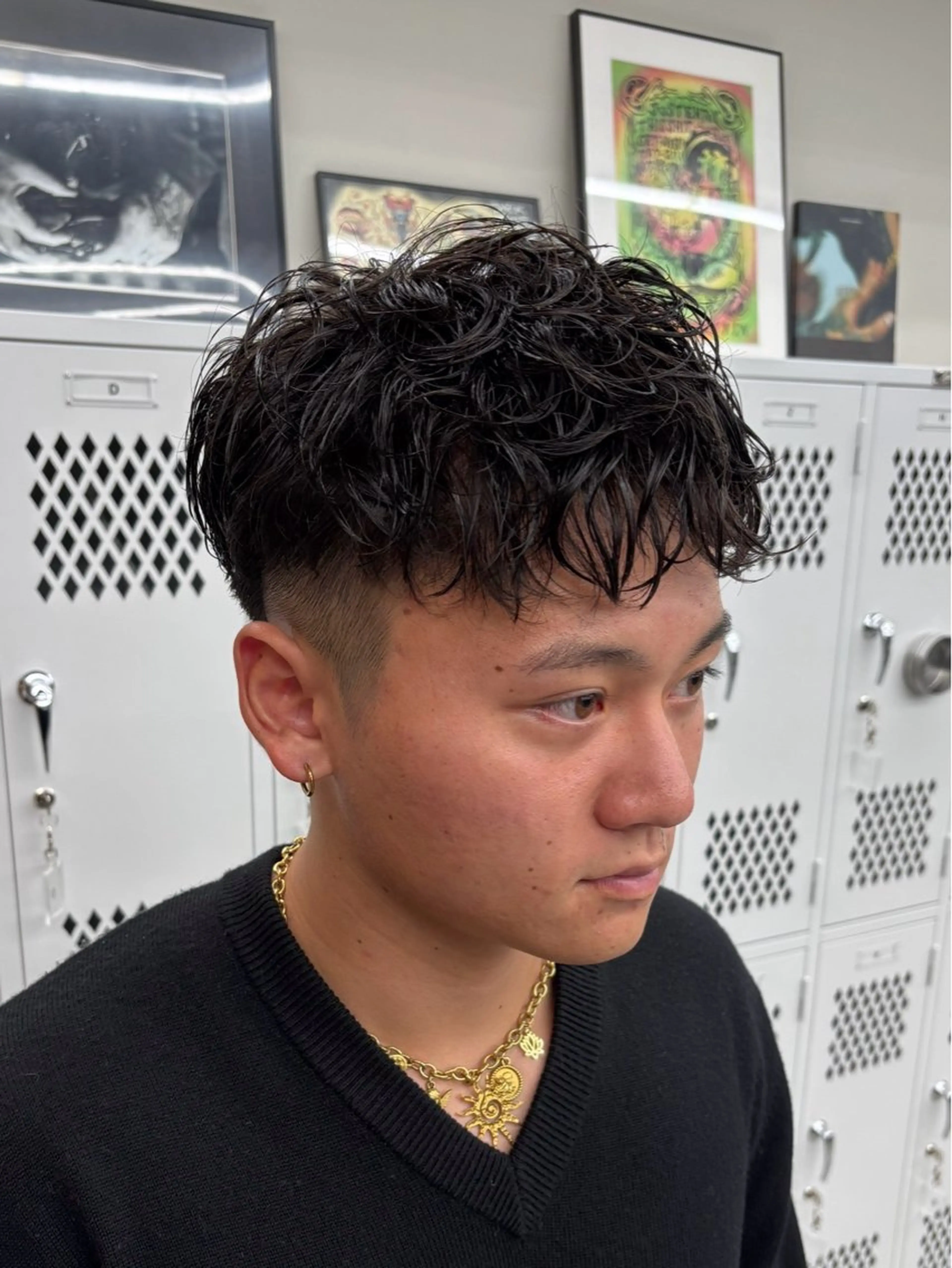 【学割U24】メンズカット+各種パーマ[メンズサロン/シャドウパーマ]の写真