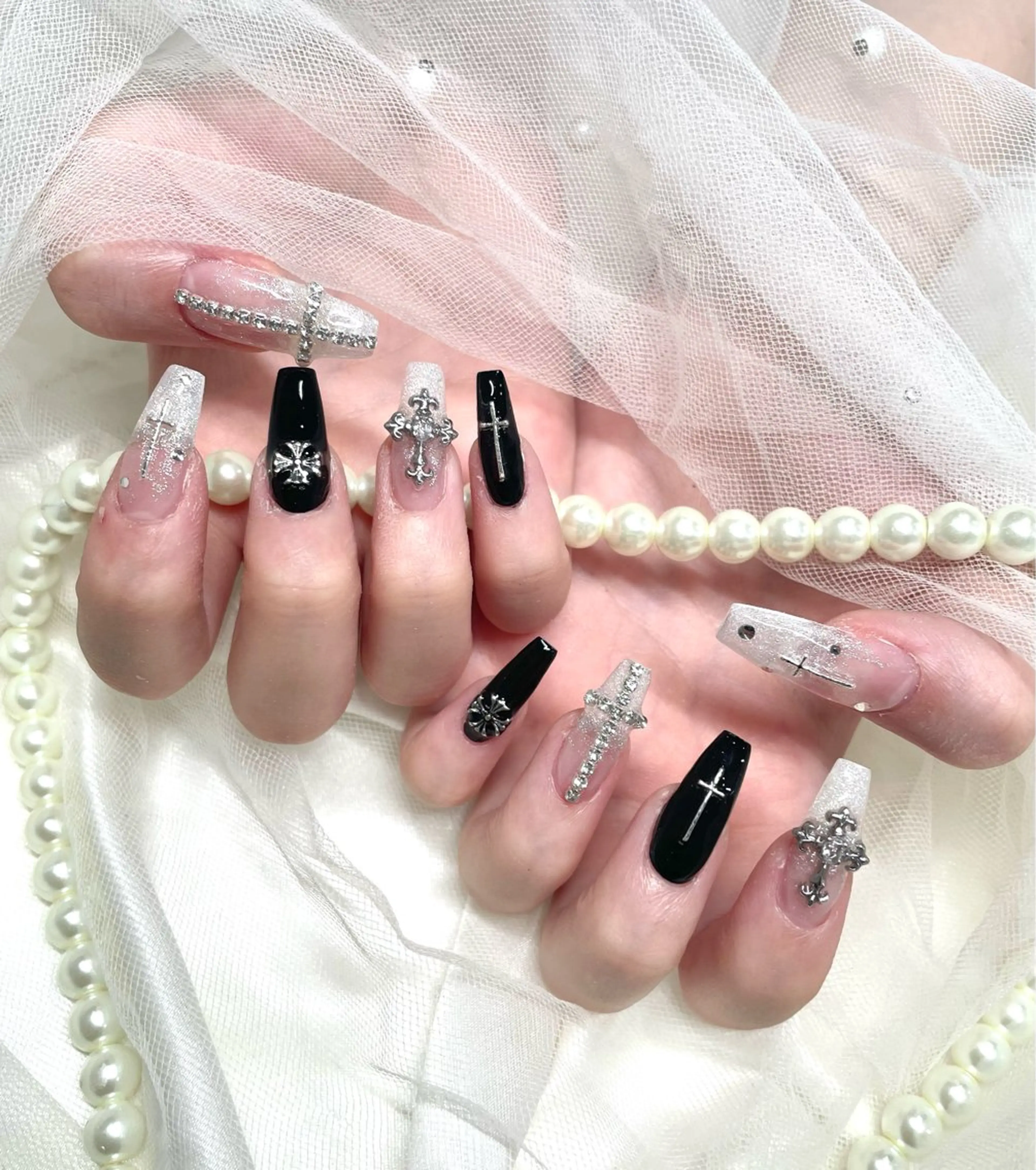 チップ10本×パーツアート乗せ放題メニュー🍒ྀིの写真