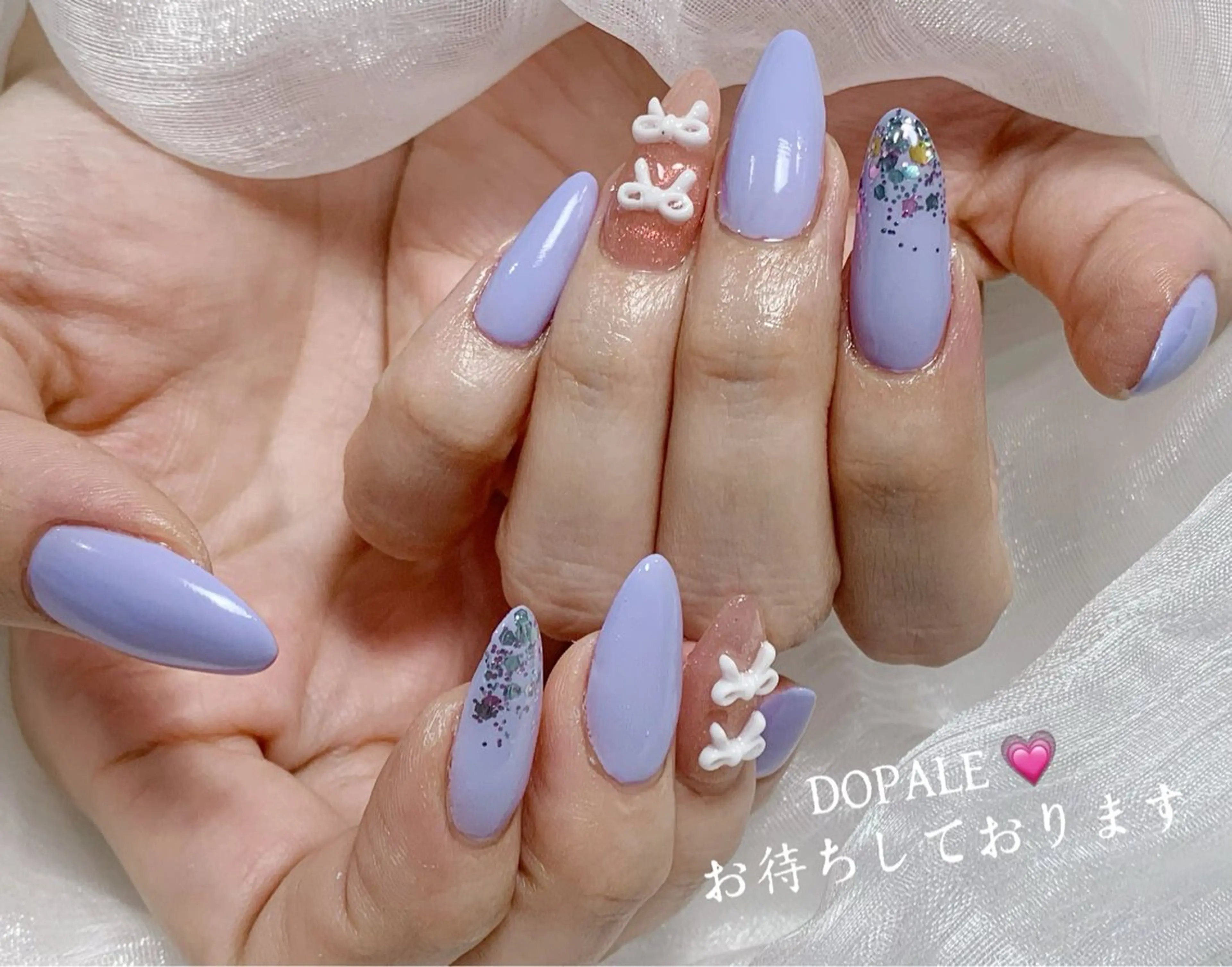 ネイル ハンドネイル ドパルネイル 上野店サロンのネイルデザイン