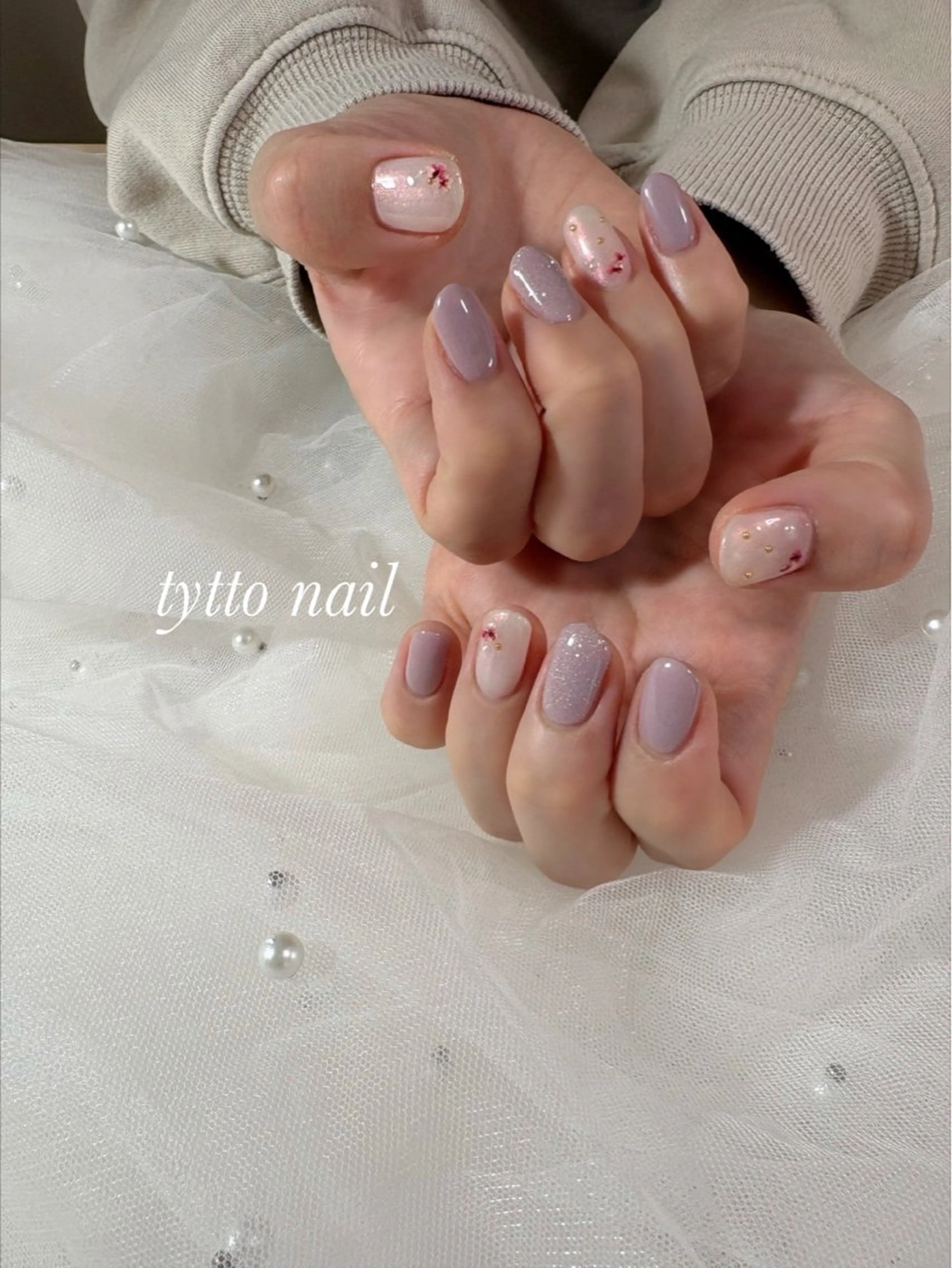 ネイル ハンドネイル tytto nail ❤︎‪‪eri‪‪のネイルデザイン