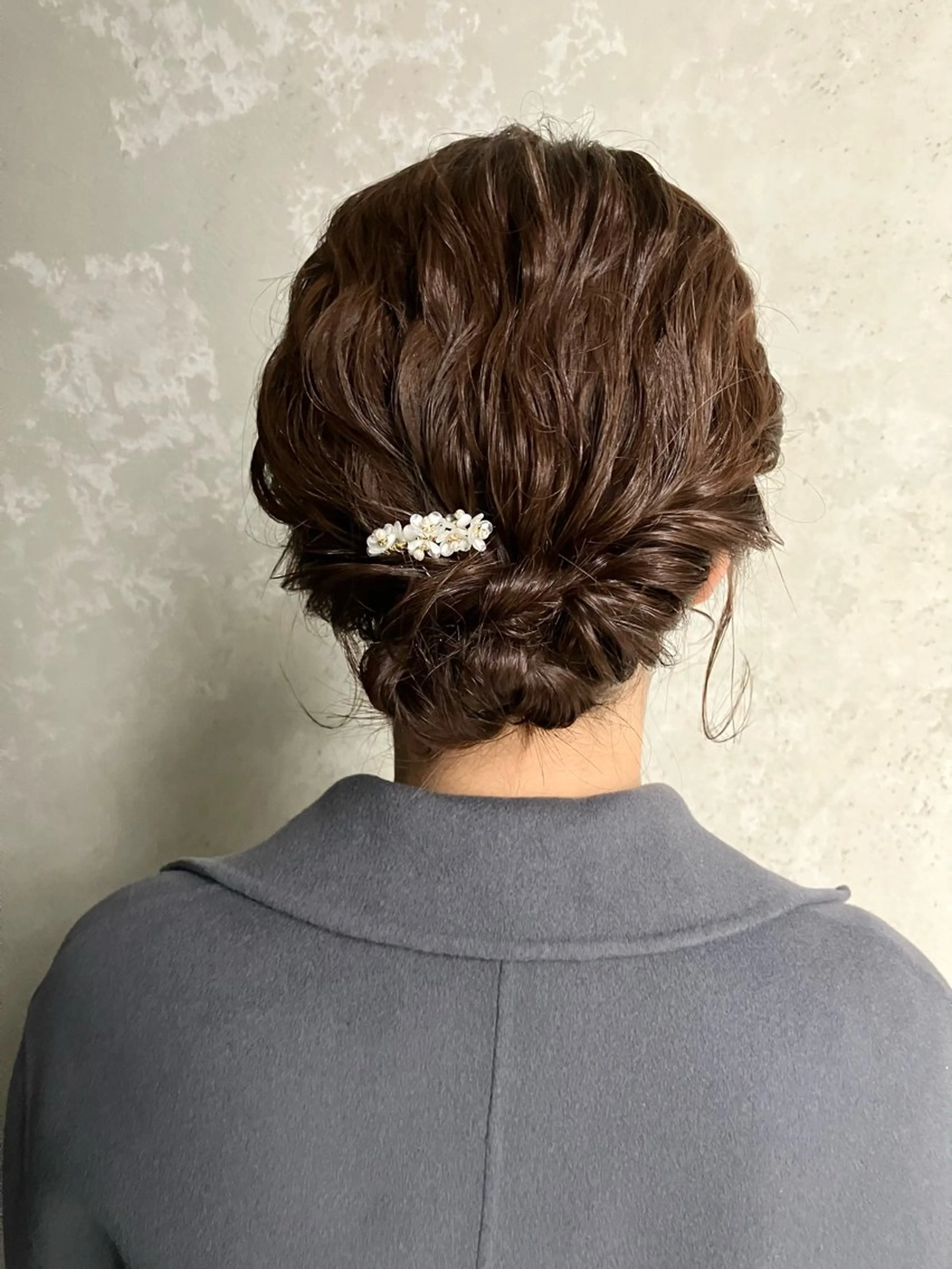セミロング カラー パーマ ヘアアレンジ メンズ キッズ ハーフアップ 子どものヘアアレンジ メンズバレイヤージュ メンズブリーチ メンズハイライト ヘアセット kotona 🤍miuraのヘアスタイル