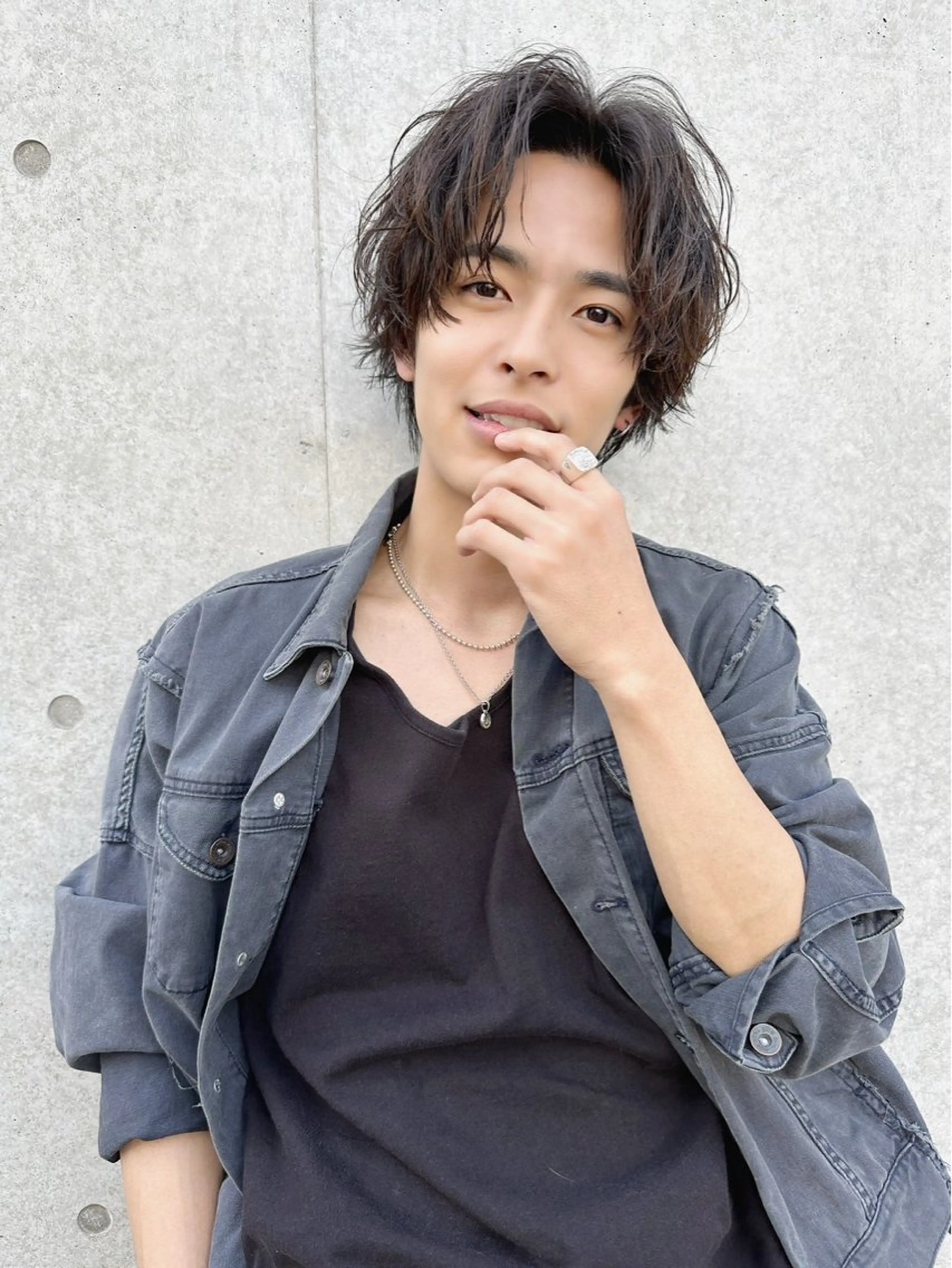 パーマ メンズ クラシックスタイル 💈鈴木洵誠のヘアスタイル