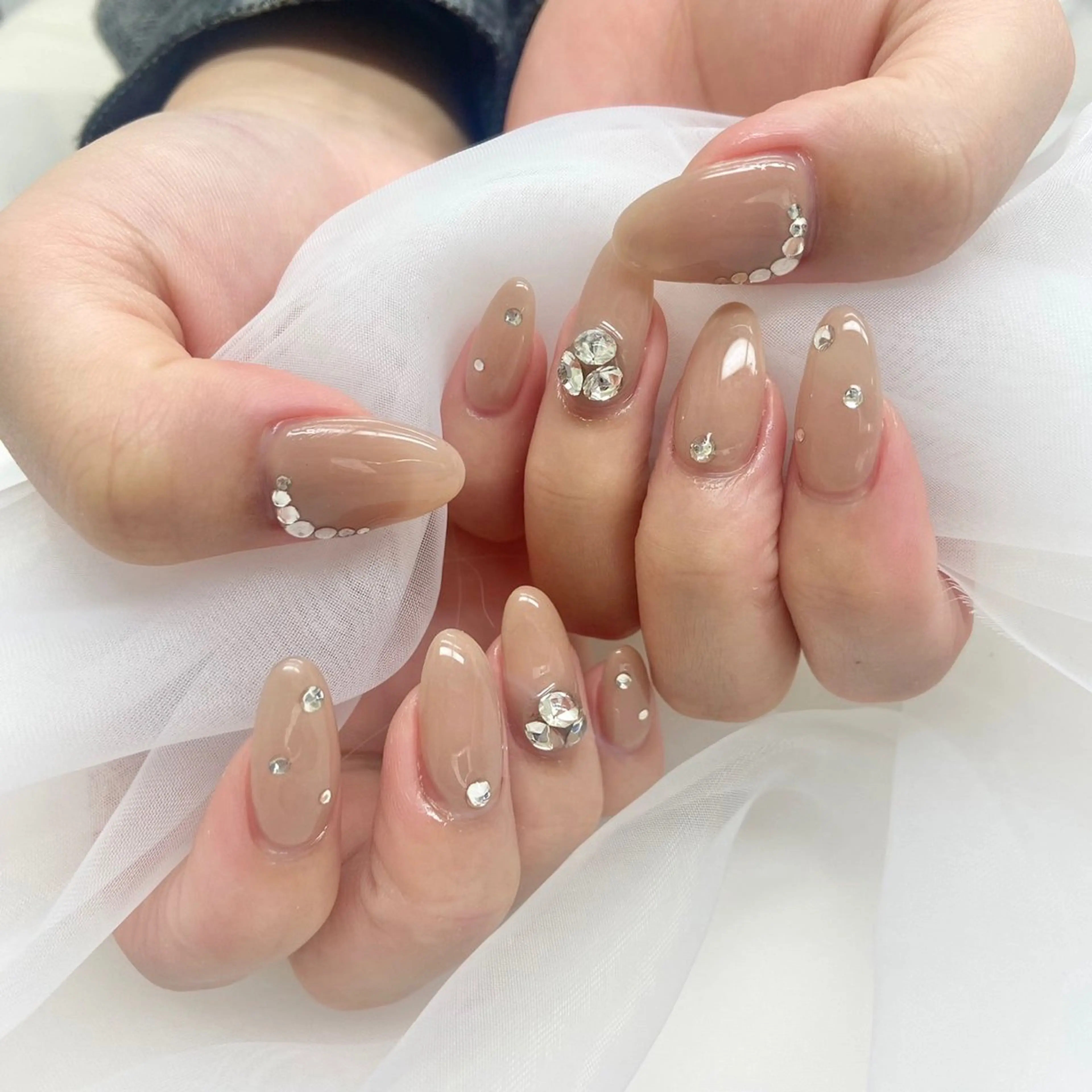 ミディアム ハンドネイル nail jaol池袋店所属・ネイルJaol 池袋のネイルデザイン