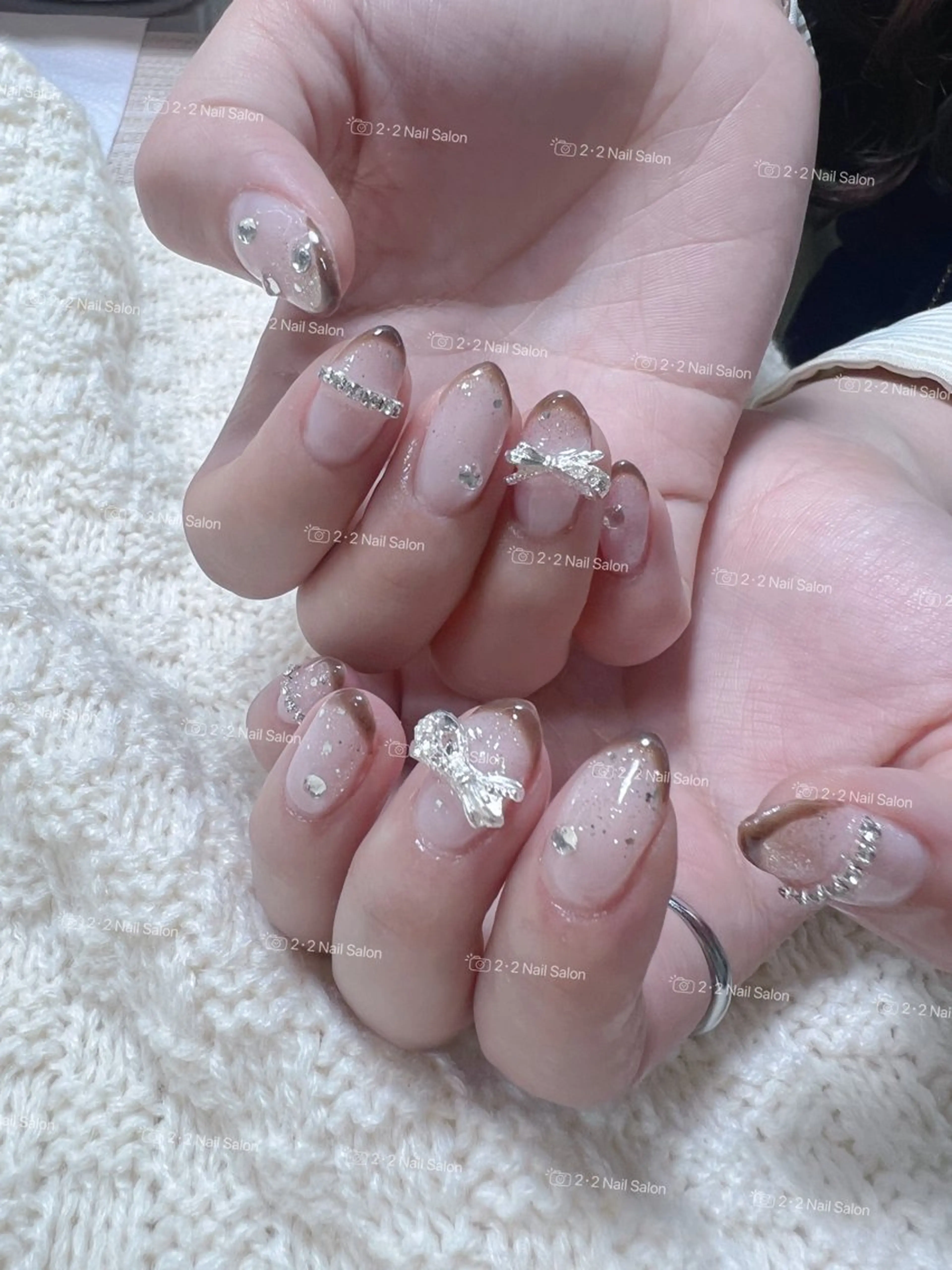 ネイル Rainrain💧 パーツ豊富、やり放題のネイルデザイン