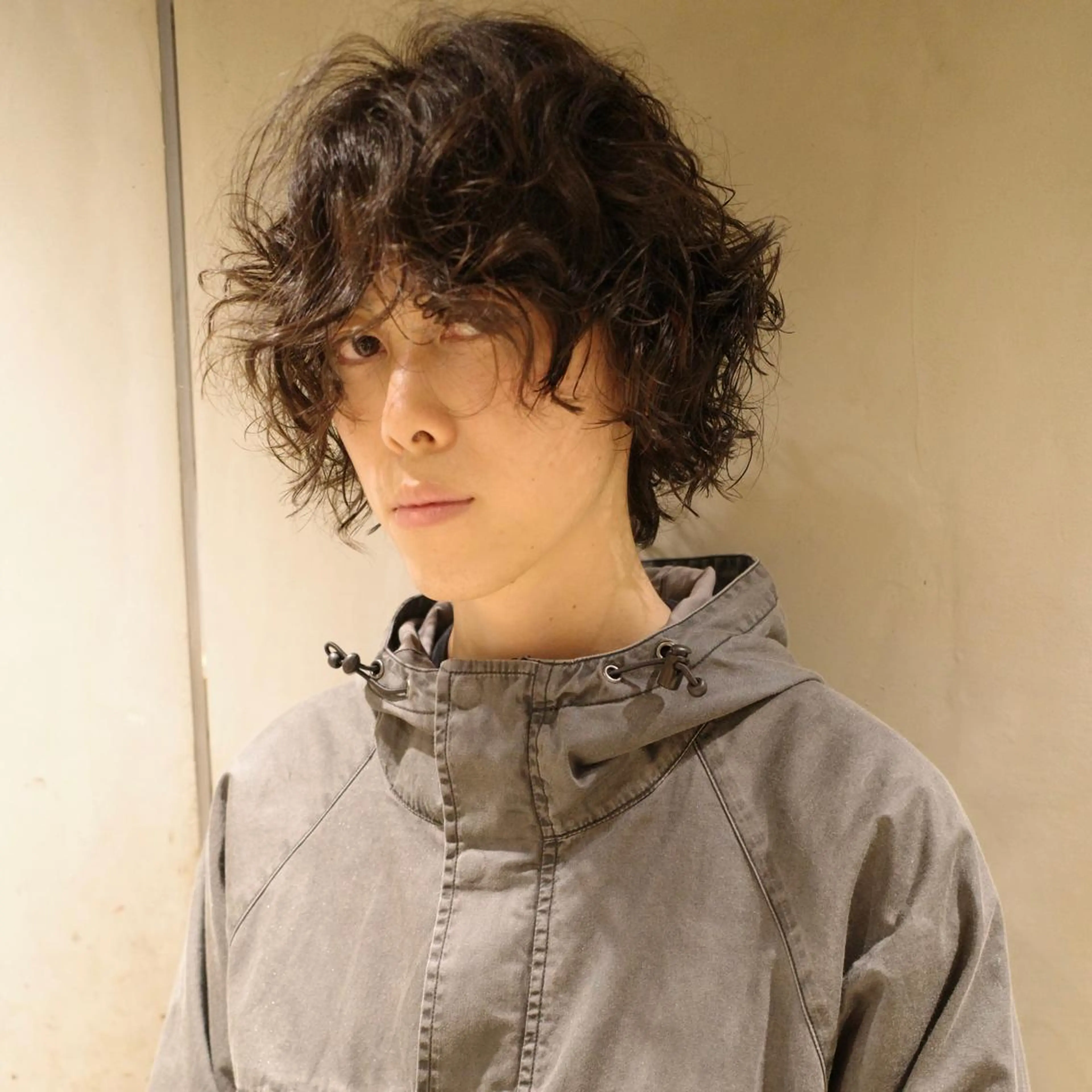 ✨　カット＋パーマ✨(スパイラルパーマ　ツイストパーマ ハードパーマ　メンズ　ウルフカット)の写真