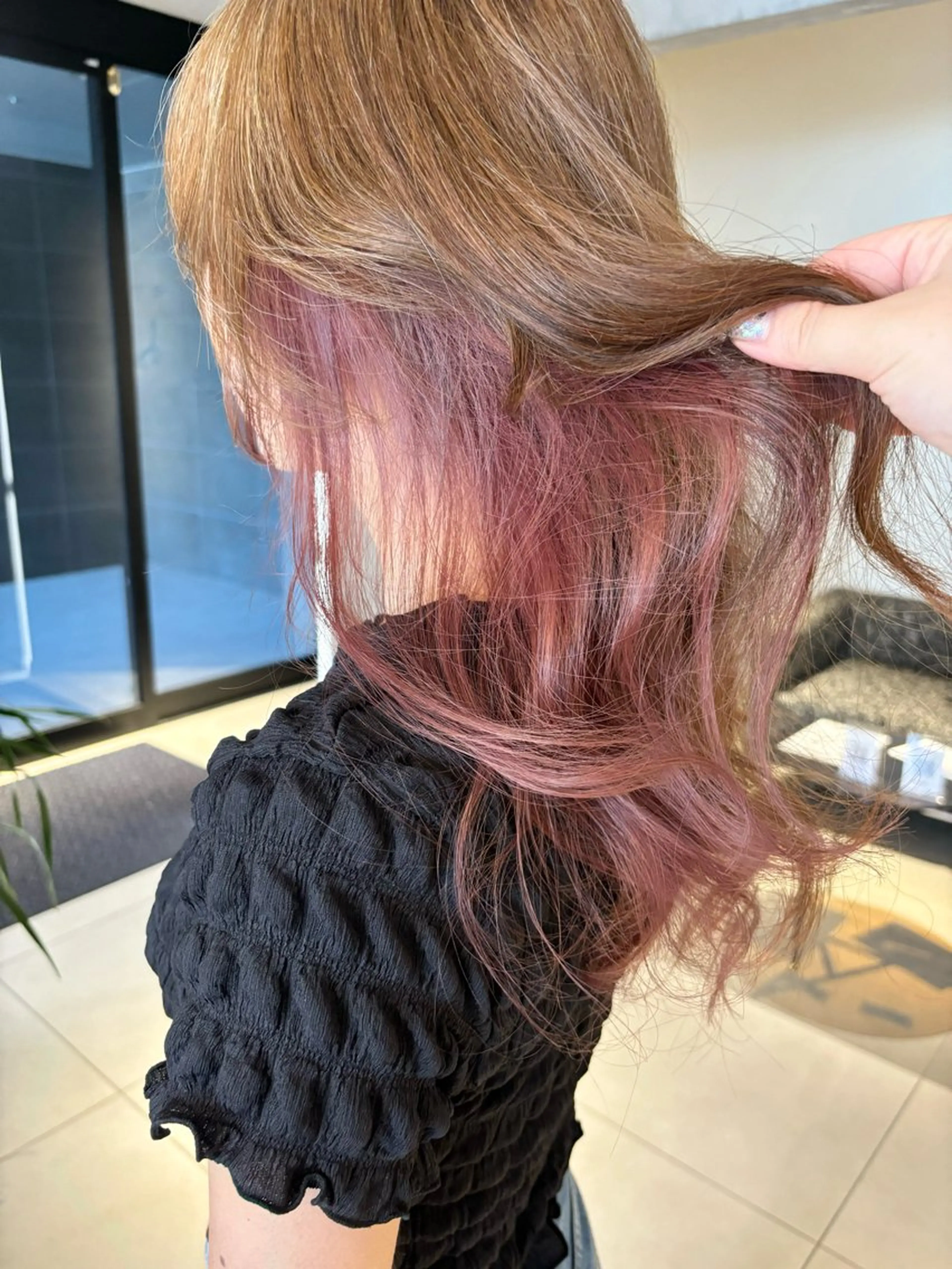 ロング カラー RABU /髪質改善 伏見/ヘアケアサロンのヘアスタイル