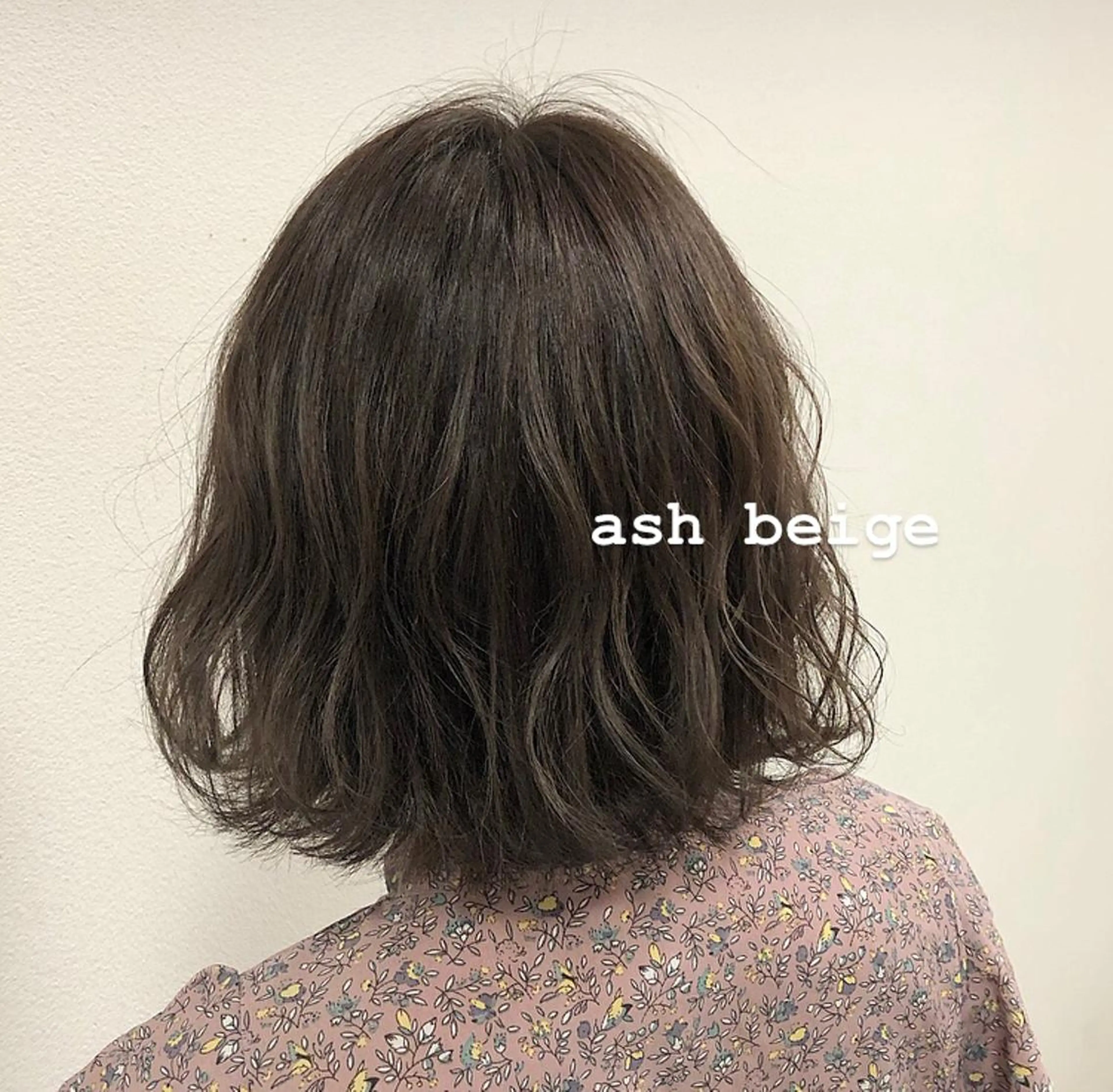 ミディアム カラー GPIP 近藤沙樹のヘアスタイル