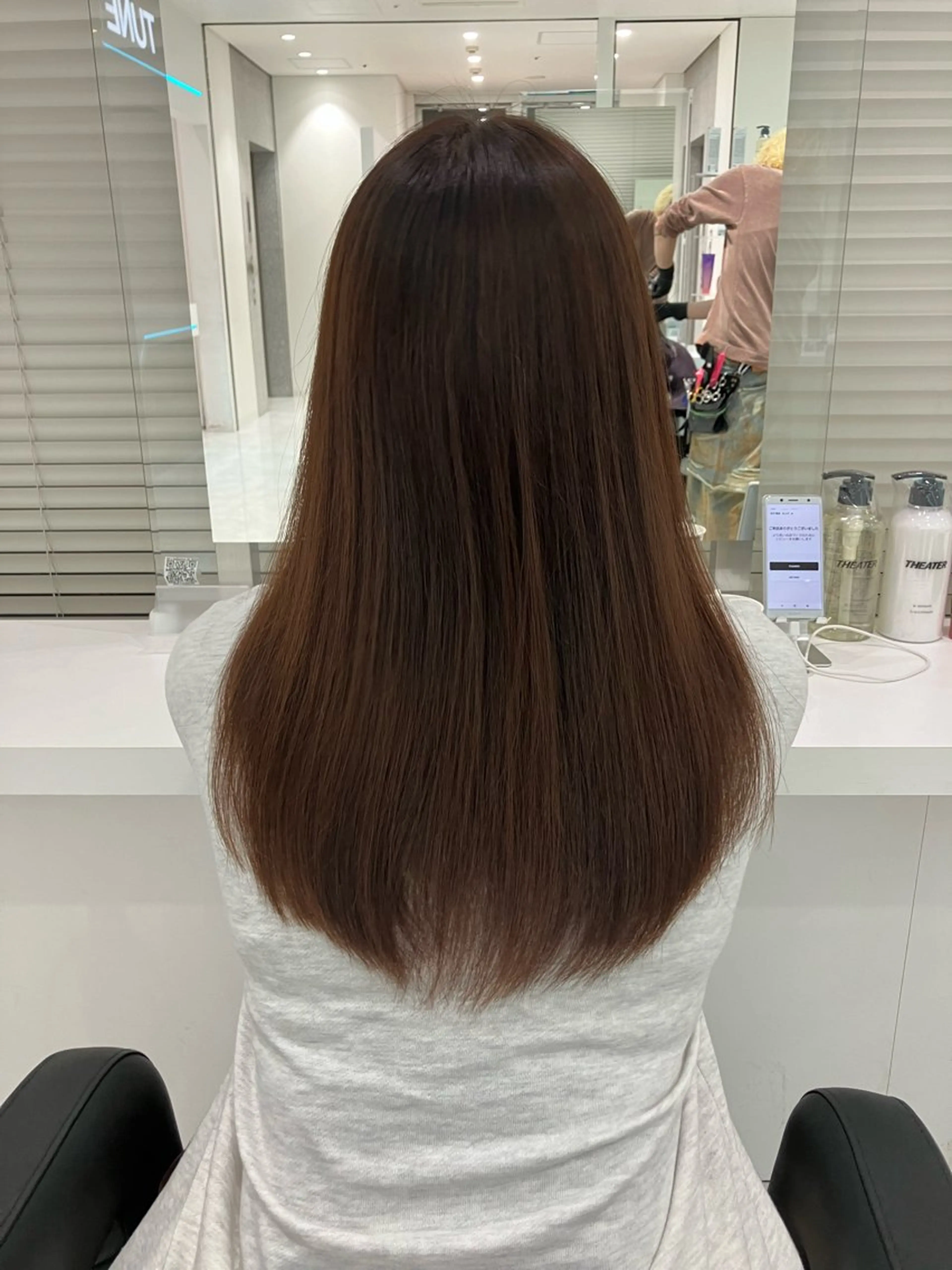 ロング カラー ヘアアレンジ 💓ブリーチ特化 透明感💓あい💓のヘアスタイル