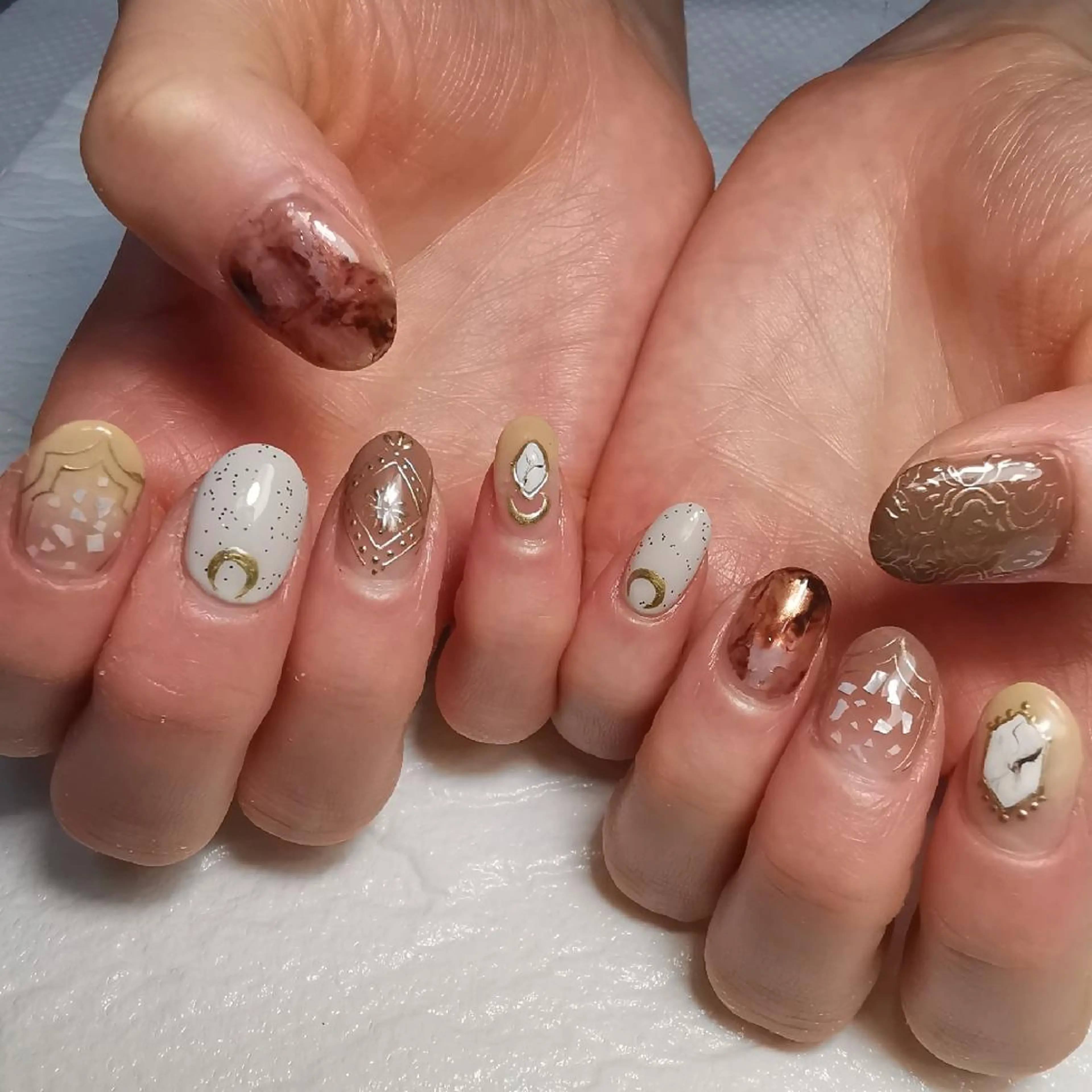 ネイル 持ち込み ハンドネイル reve あやののネイルデザイン