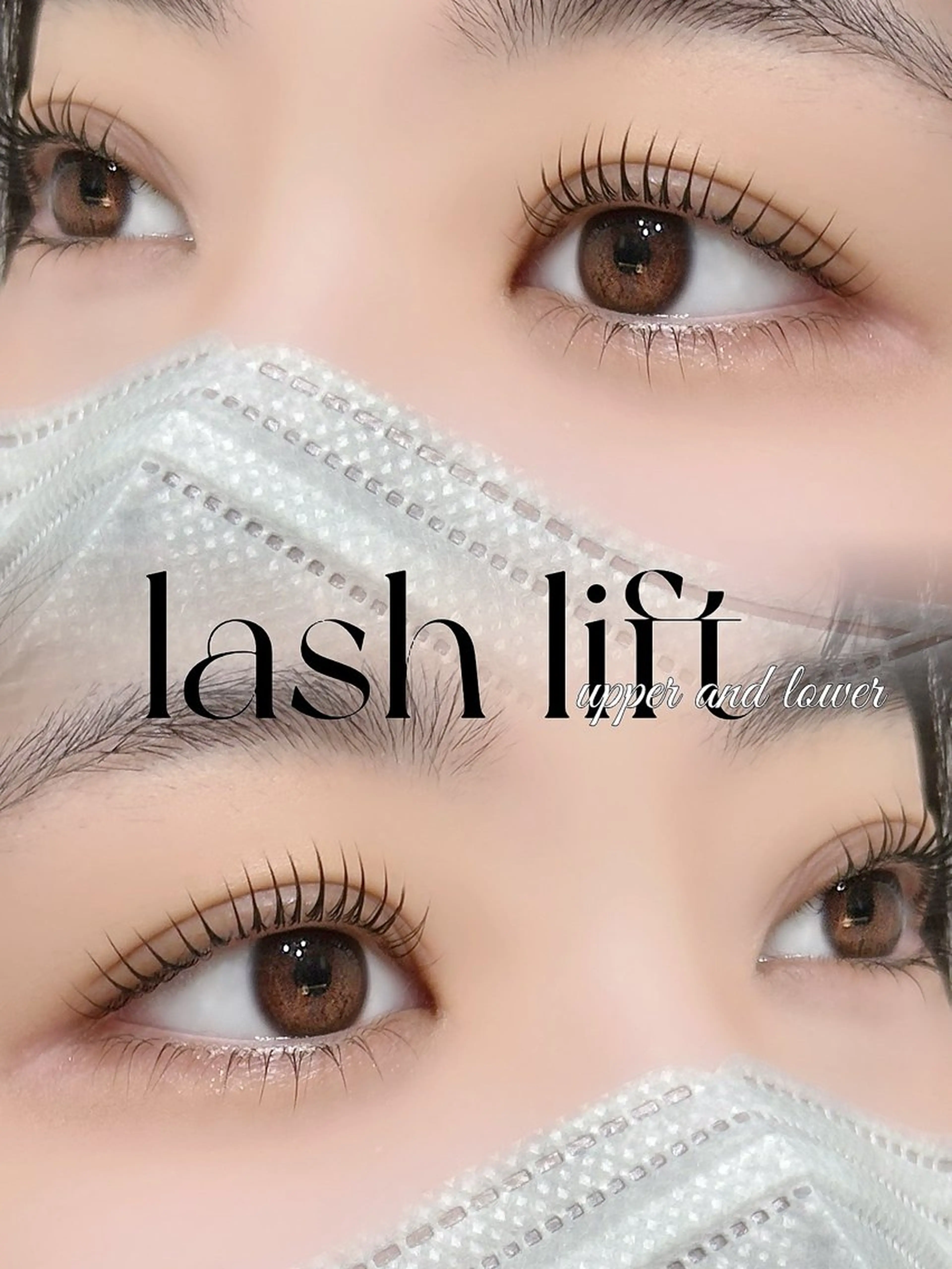 ✨平日ミニモ限定✨ リピーター様‼️パリジェンヌラッシュリフト(上下)(まつ毛パーマ)⚠️口コミしていただける方限定‼️の写真