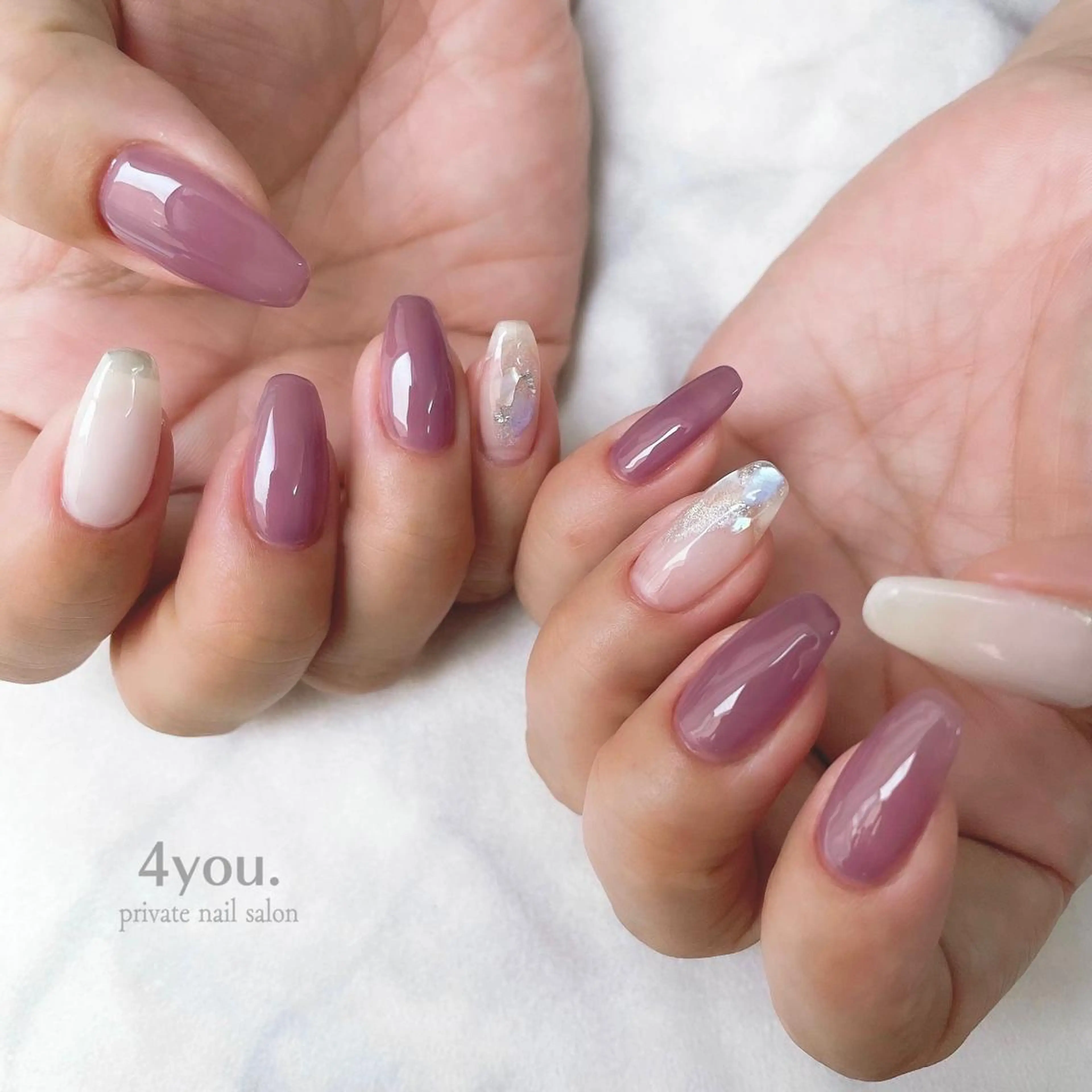 ネイル nail salon ４ｙｏｕ．のネイルデザイン