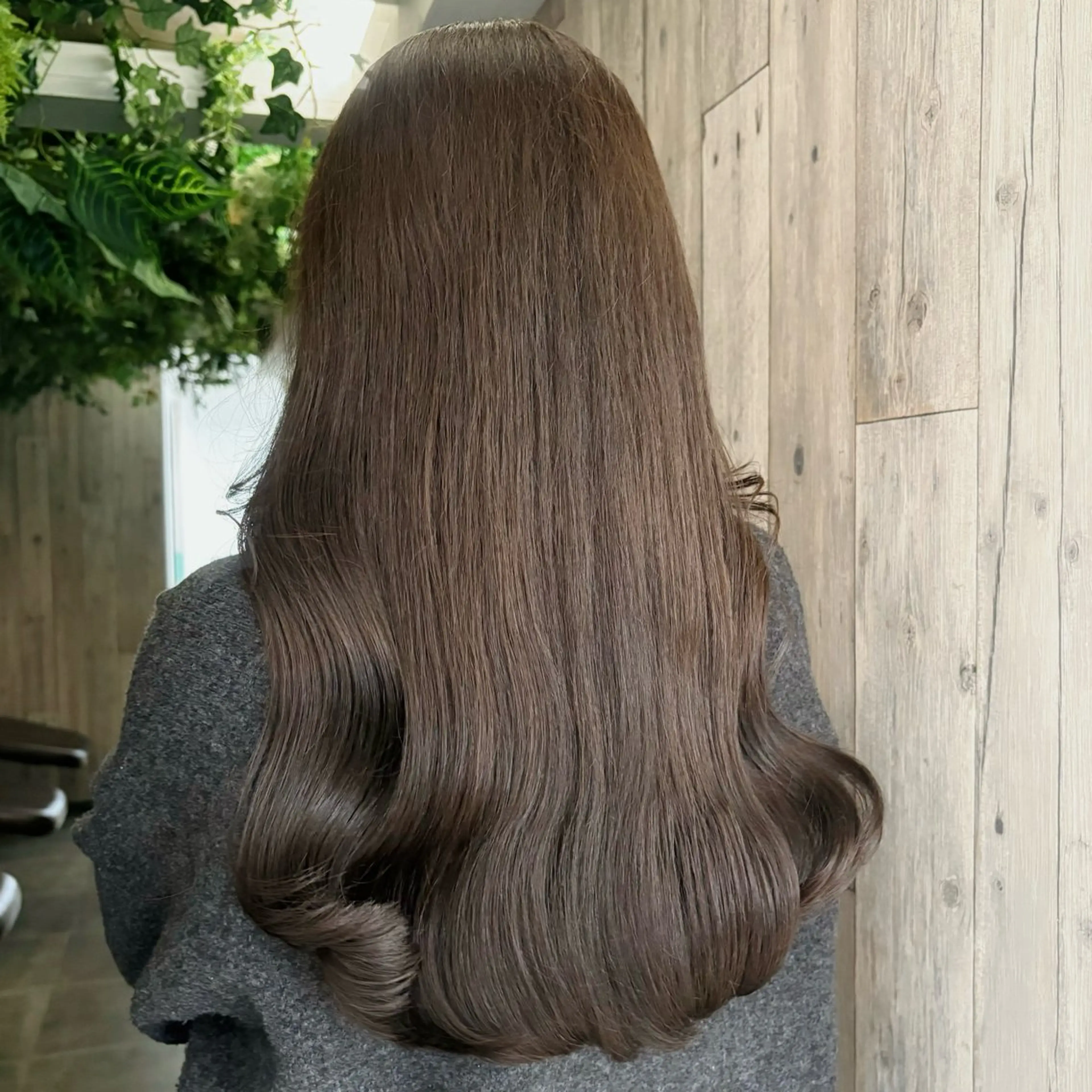 ロング カラー ヘアアレンジ ヘアカラー スズナ♡オリーブ/ 透明感カラー🍀♡のヘアスタイル