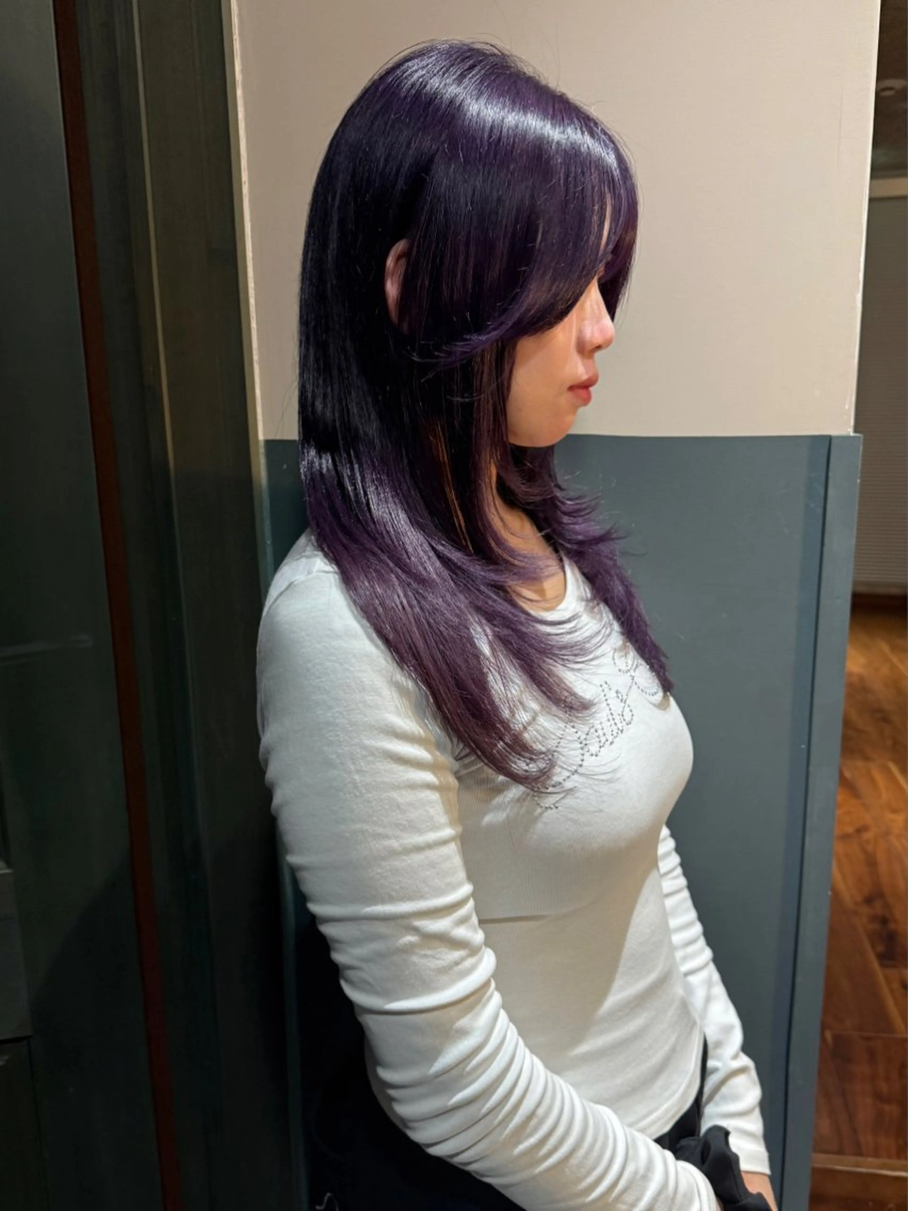 ミディアム カラー カット ヘアカラー トリートメント mai / linoah˚✧のヘアスタイル