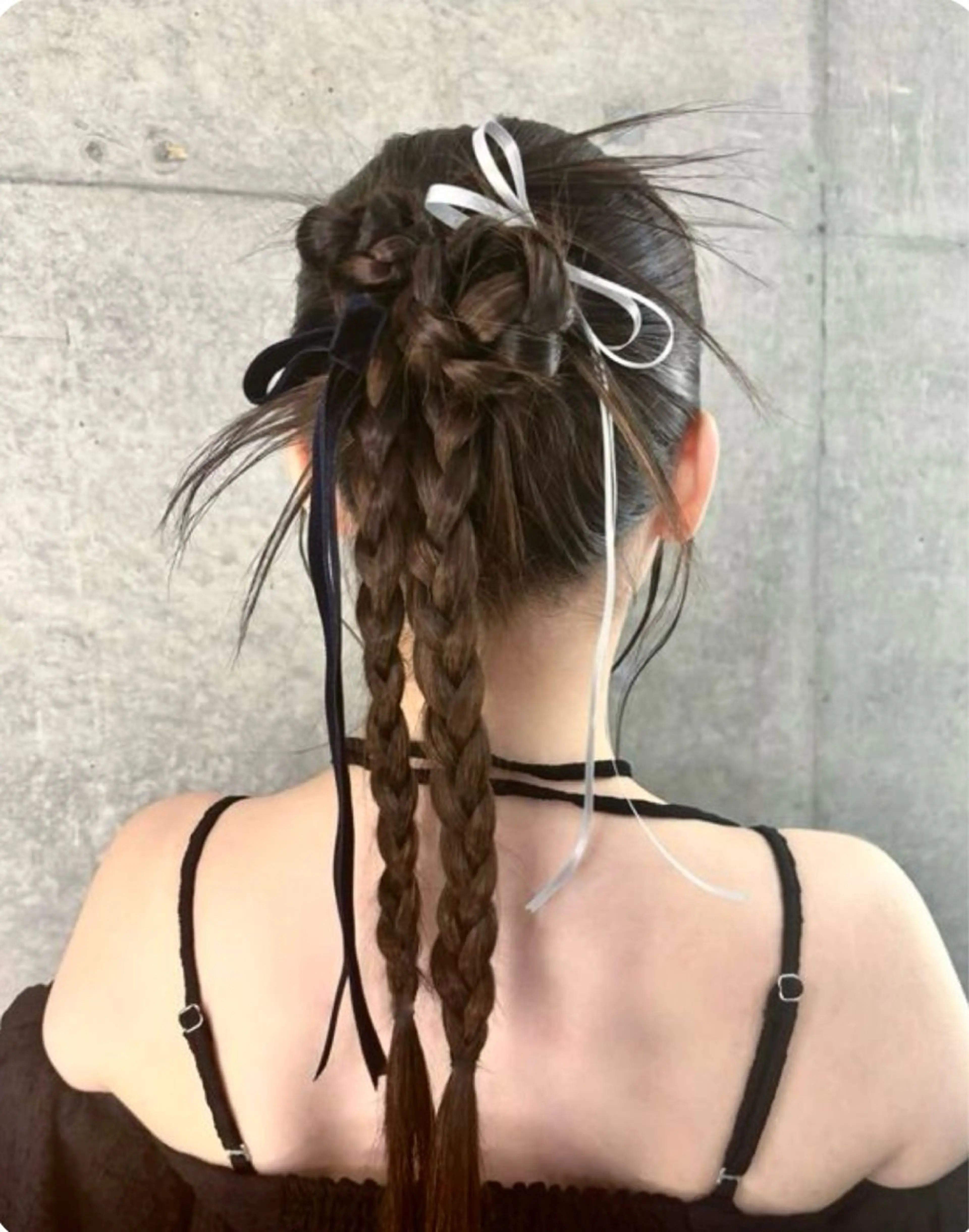 ロング ヘアアレンジ 髪質改善”透け感" カラー/Hono🪞のヘアスタイル