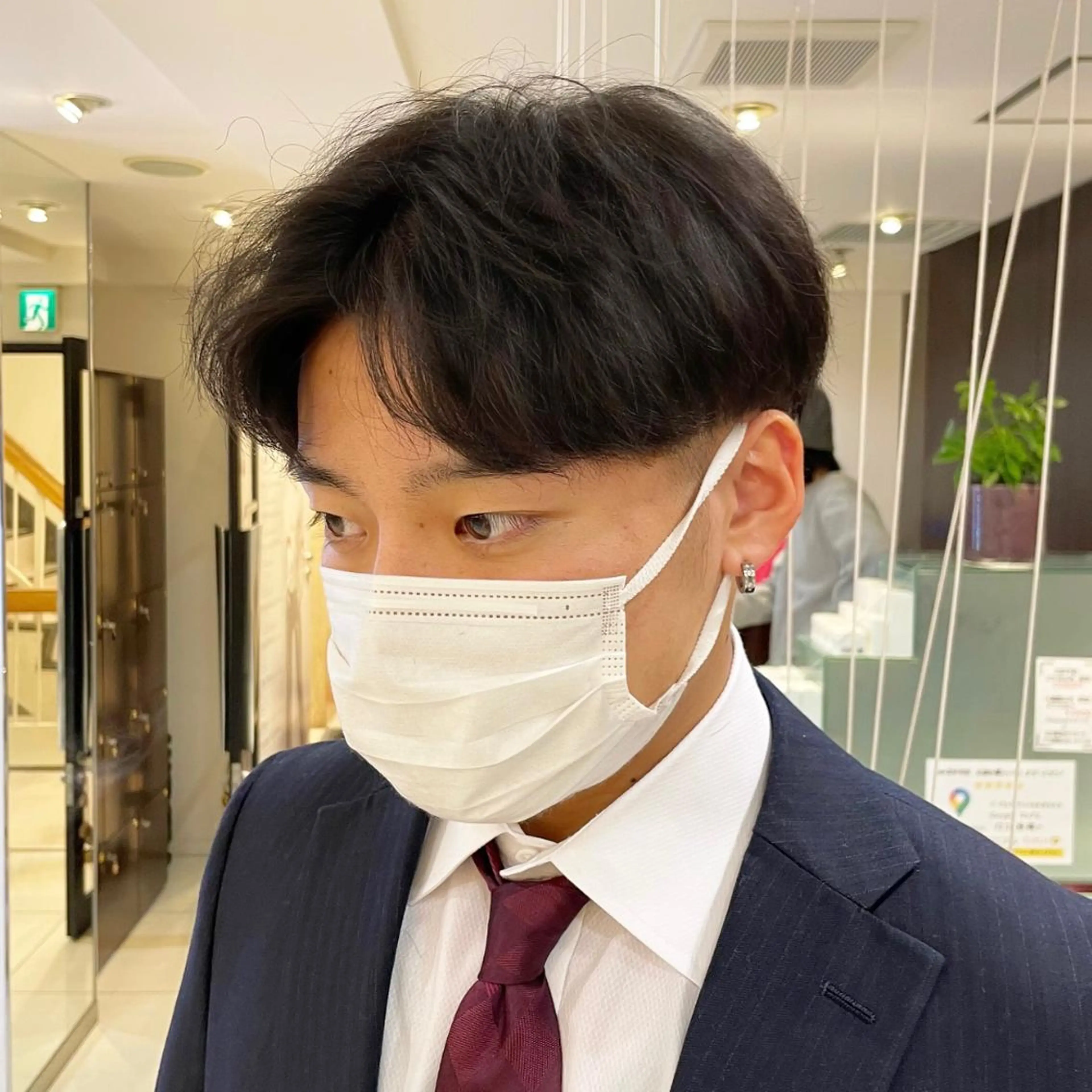 🌈【⭕️3回まで使える】【朝のセットが楽になる】メンズカット+シャンプー✂️の写真