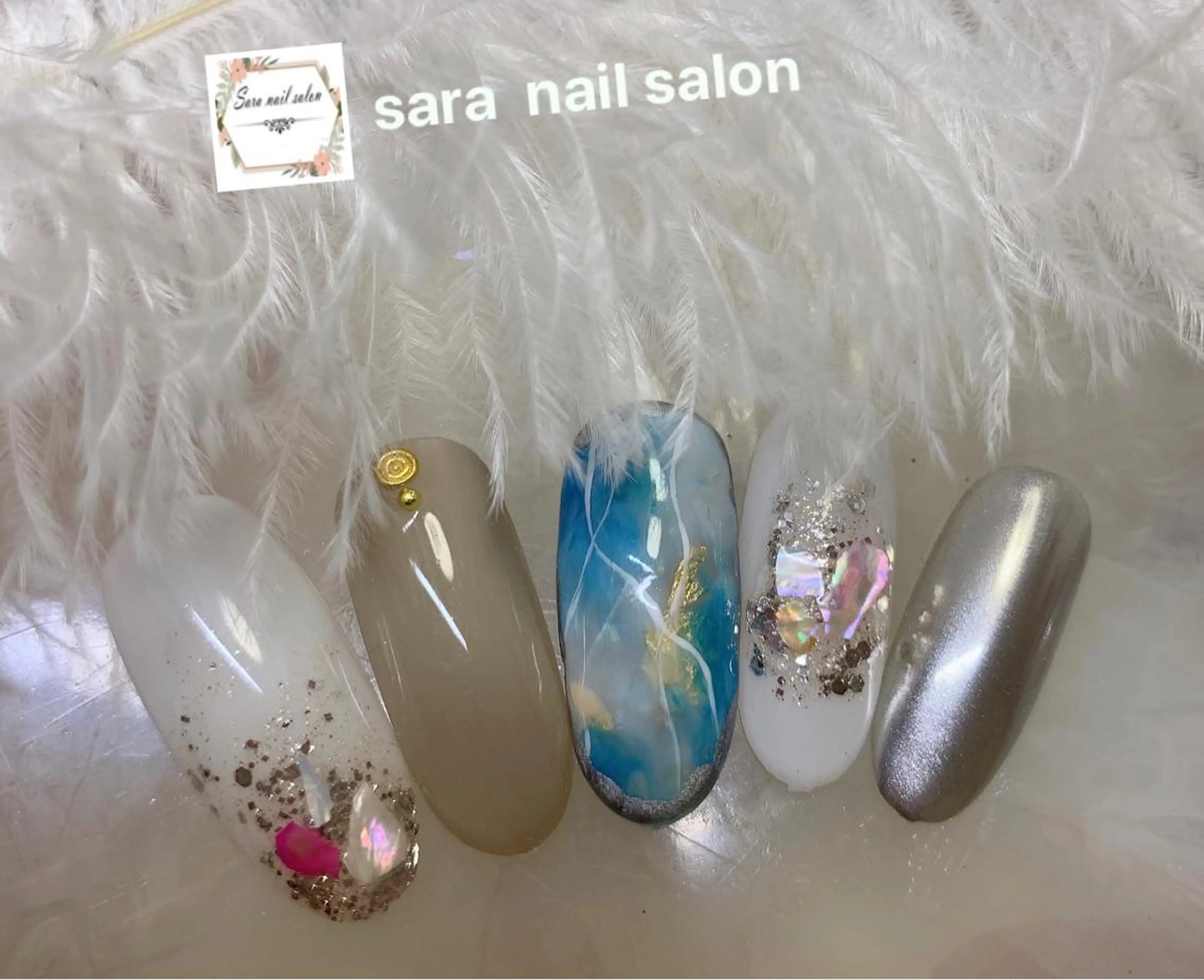 ネイル 小岩 Saraのネイルデザイン