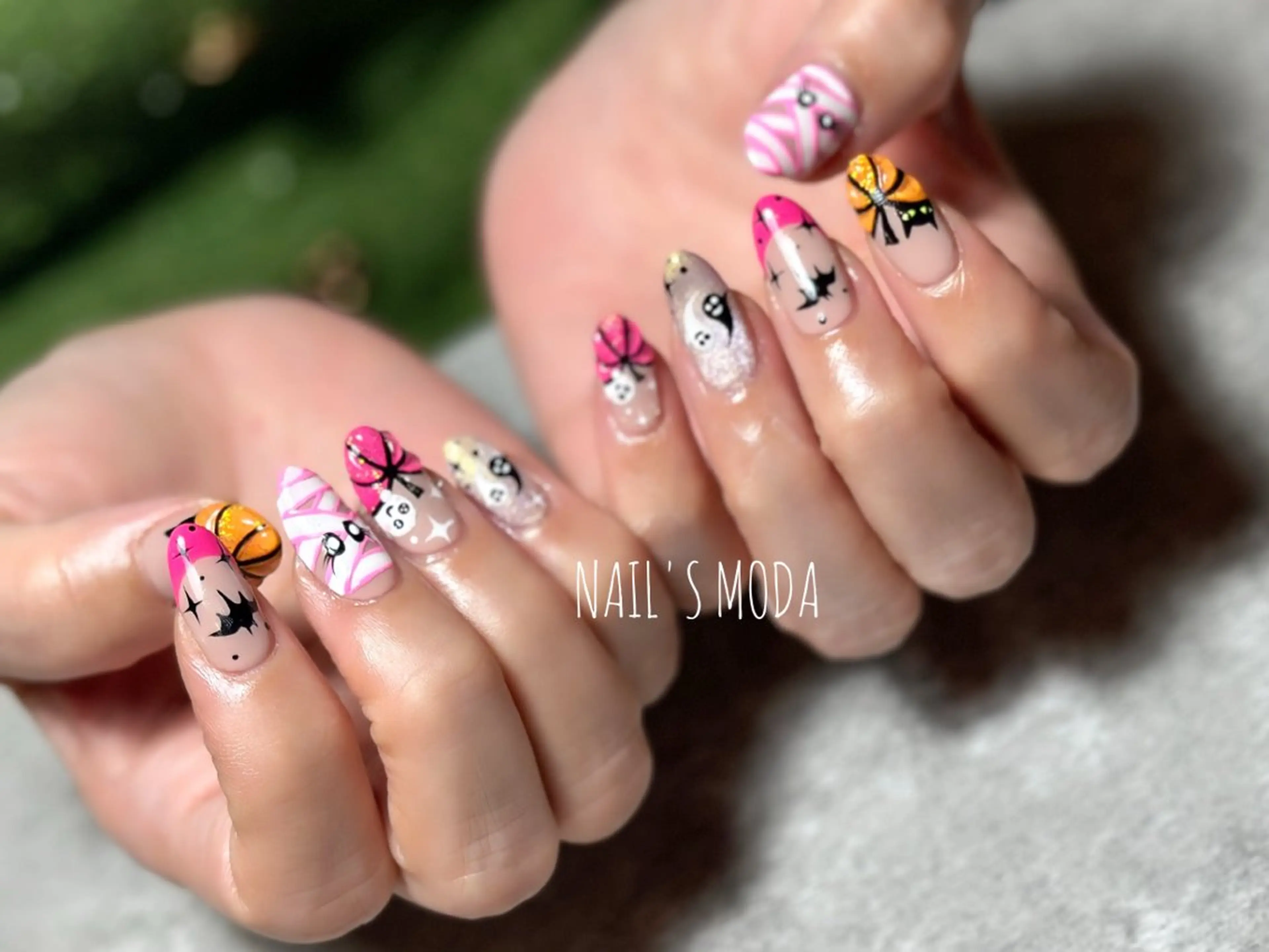 ネイル ハロウィン NAIL'S MODAのネイルデザイン