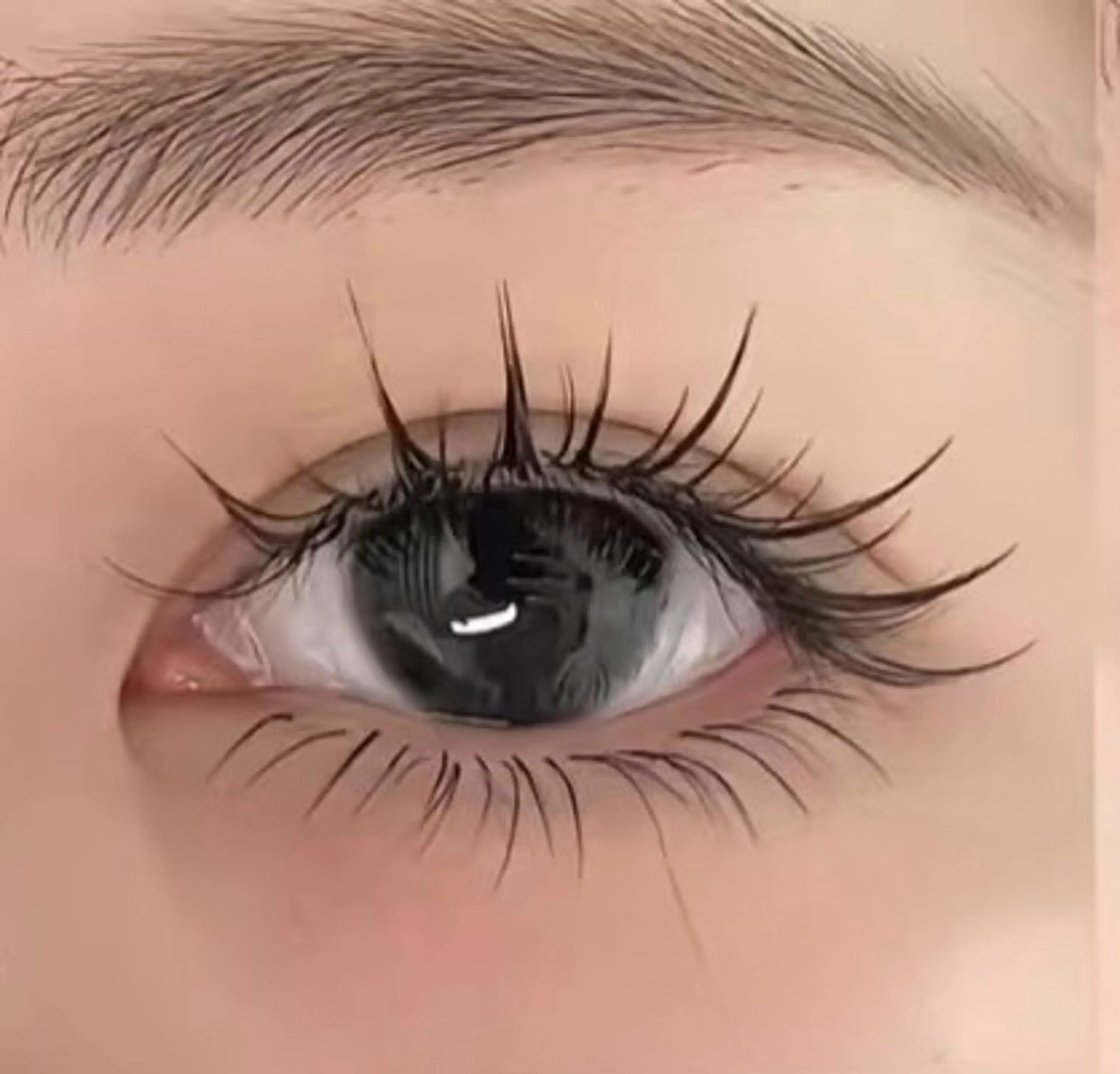 マツエク・マツパ ナチュラル ワンホンマツエク マツエク ♥️JiJi ♥️のマツエク・マツパデザイン