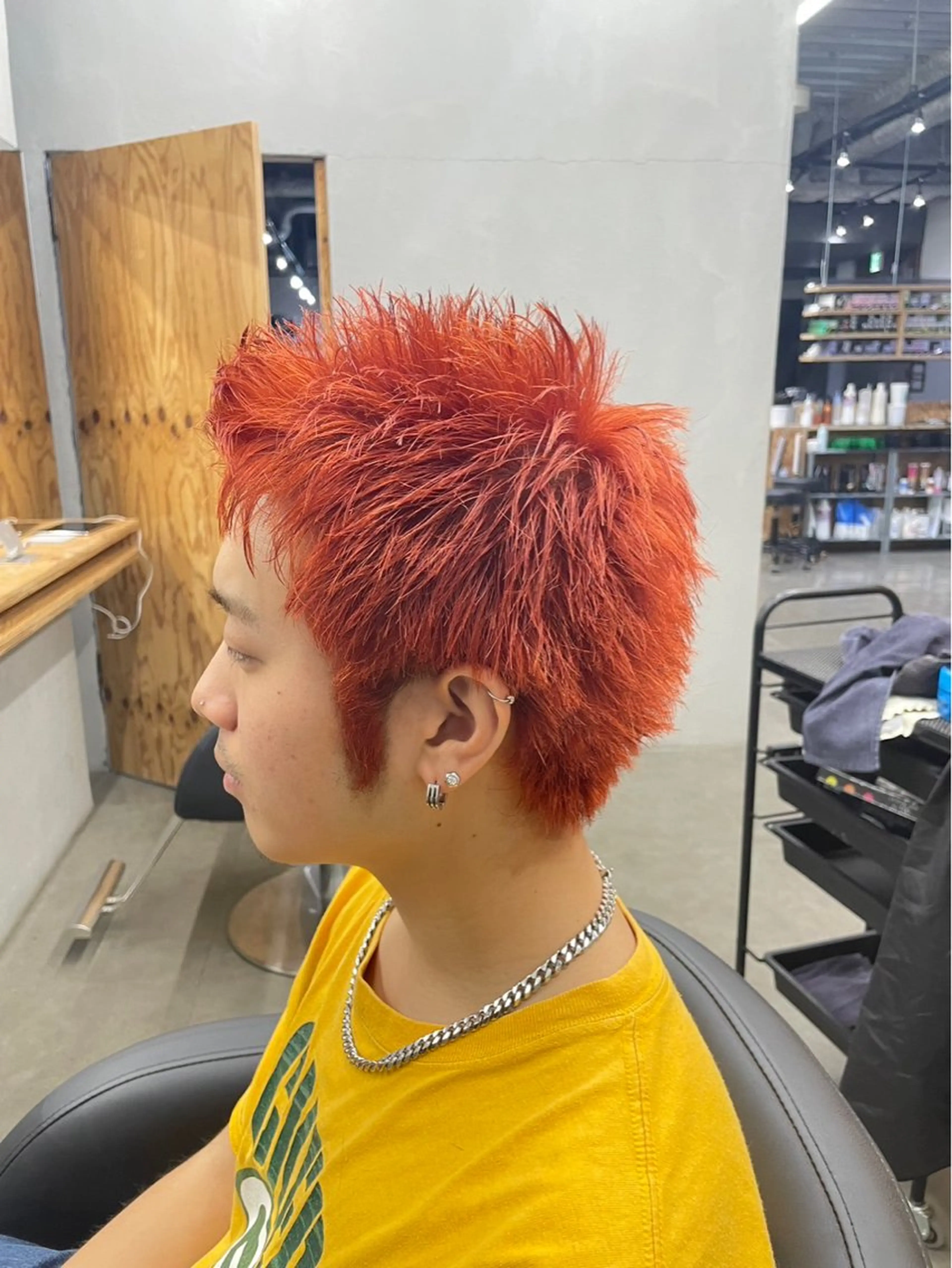 ショート メンズ スパイキーショート ショートヘア カット ヘアカラー トリートメント メンズ支持率NO.1 マサキのヘアスタイル