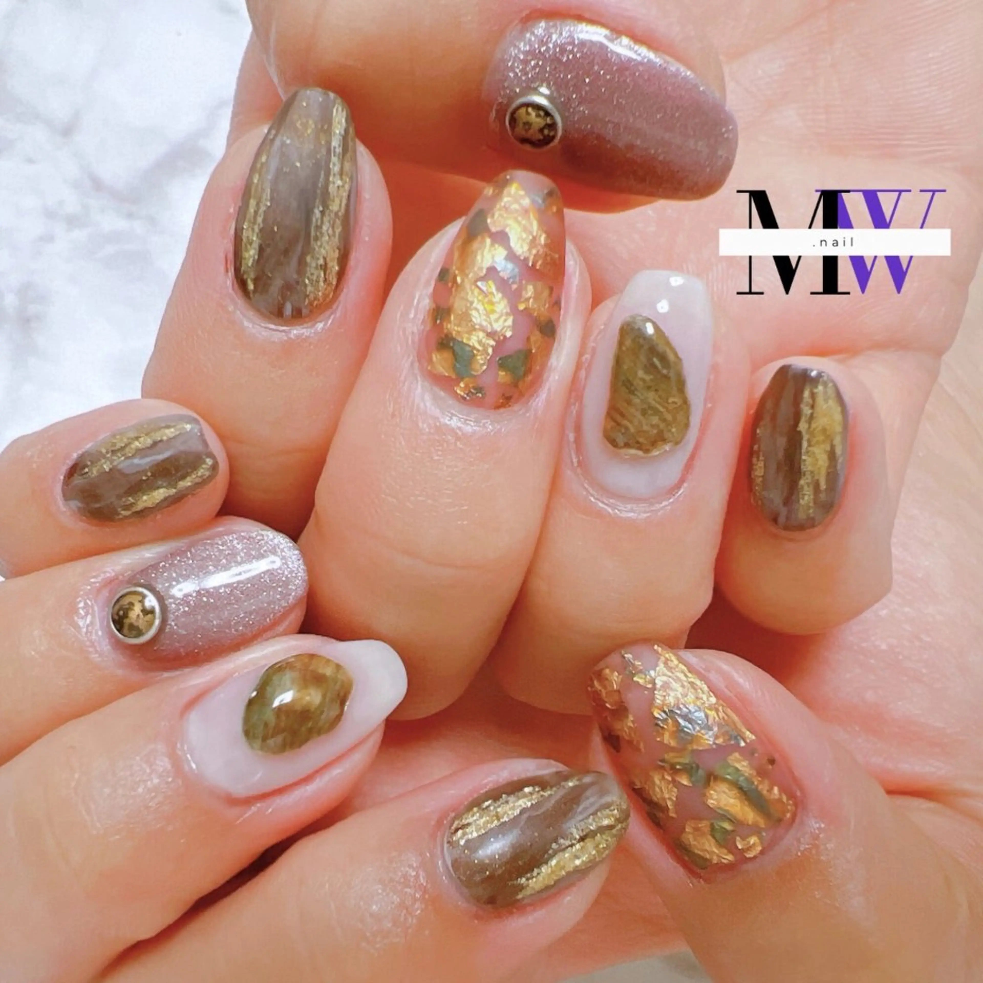 ネイル MW .nailのネイルデザイン