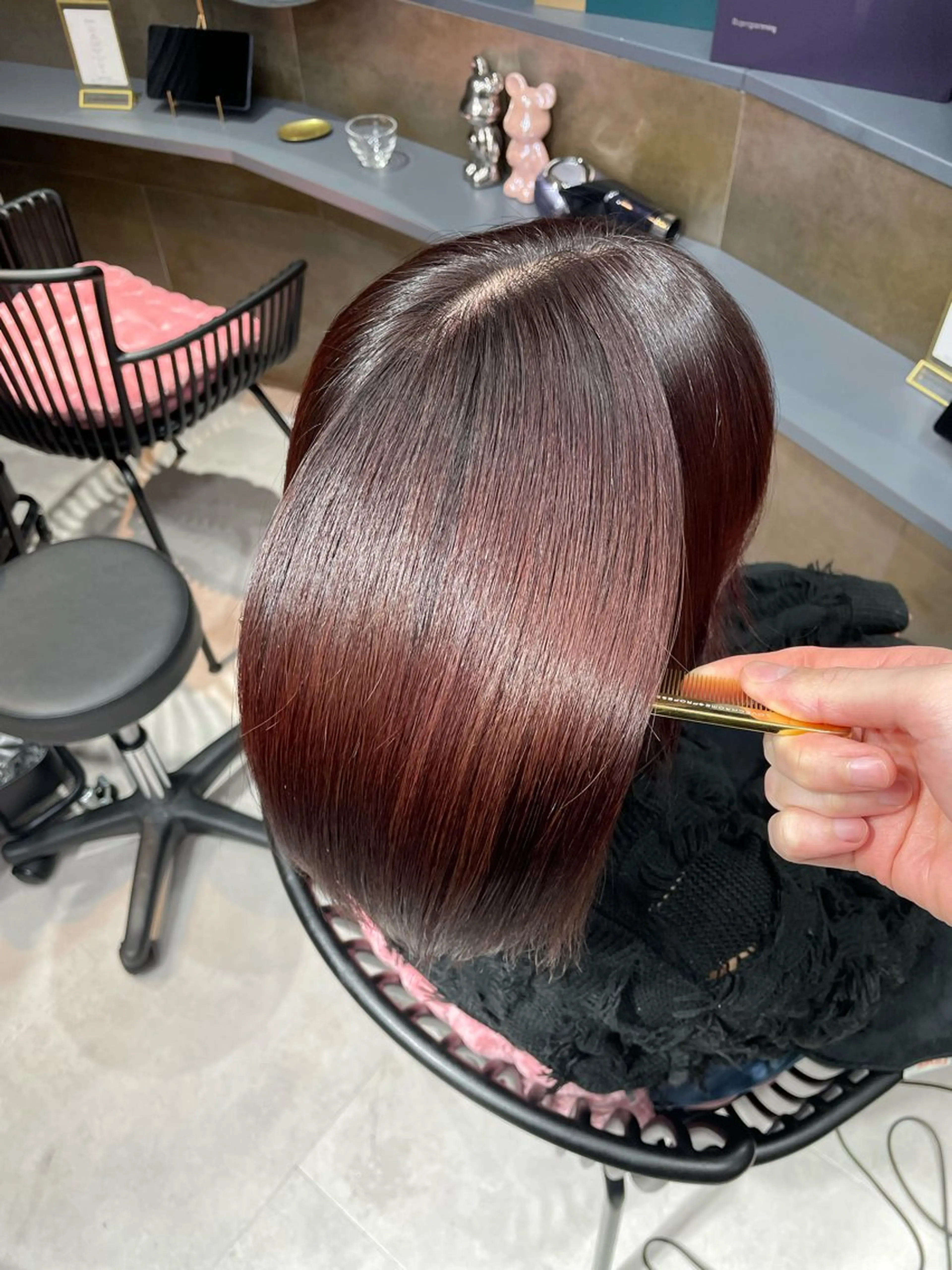 ロング 半個室サロンyoures hair 髪質改善トリートメント東新宿店所属・榊原竜弥 髪質改善/美髪作りのヘアスタイル