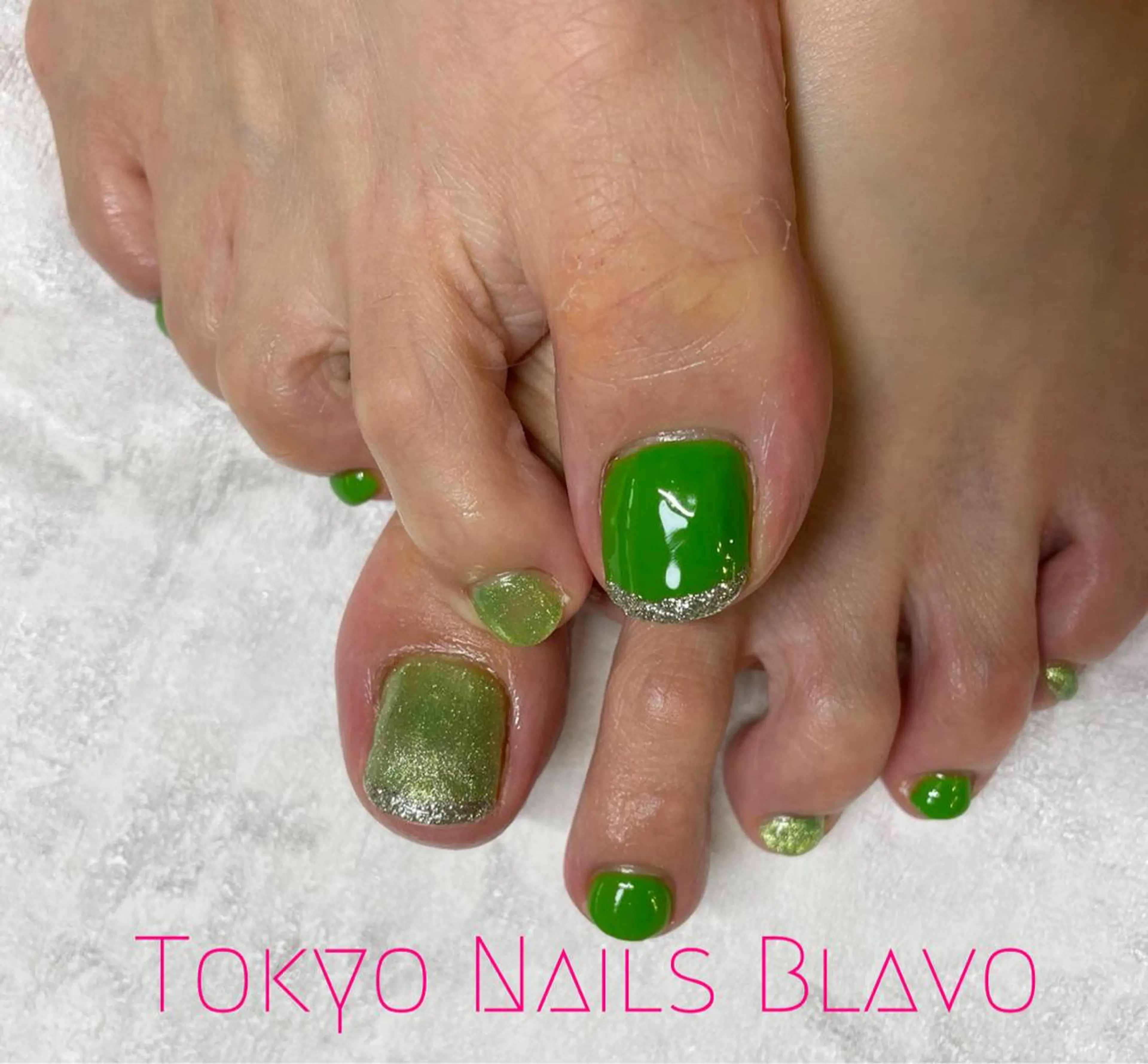 ネイル フットネイル シンプルネイル フットネイル T.N.B 山本陽子のネイルデザイン