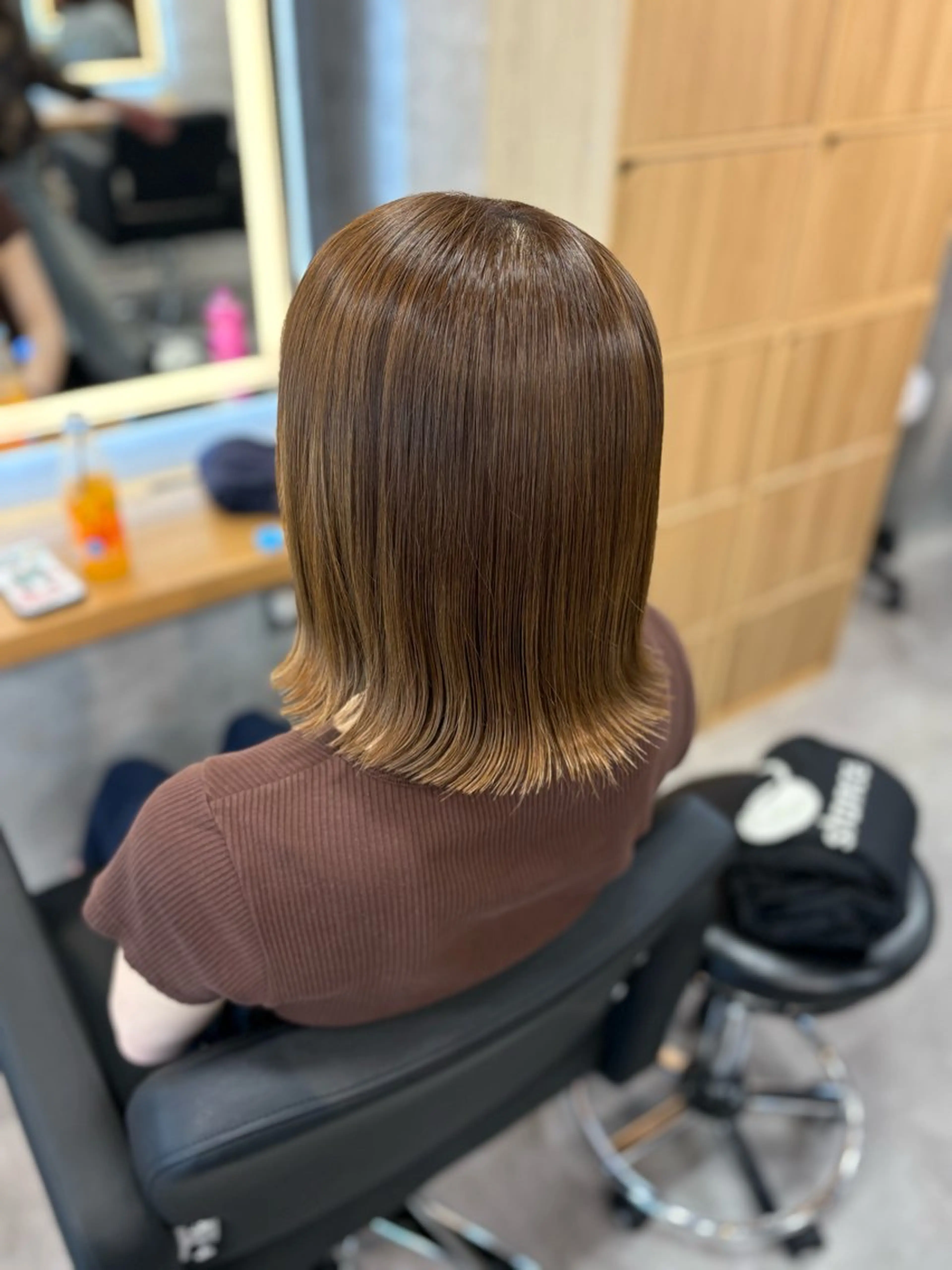 ショート カラー ヘアアレンジ ヘアカラー ヘアセット ダメージレスカラー 🩵HIYO🩵のヘアスタイル