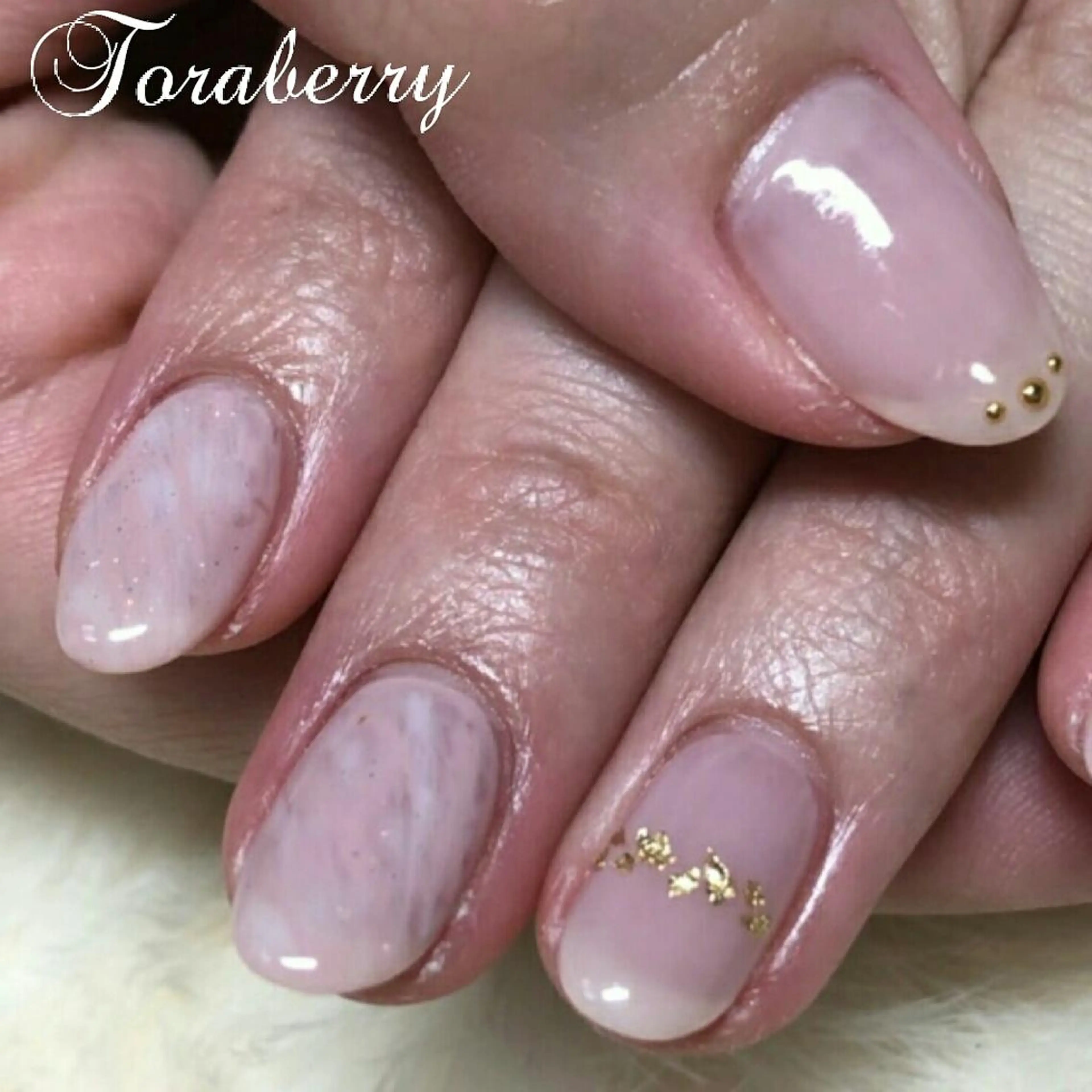 ネイル 大理石ネイル(マーブル) ハンドネイル ネイリスト なつみのネイルデザイン