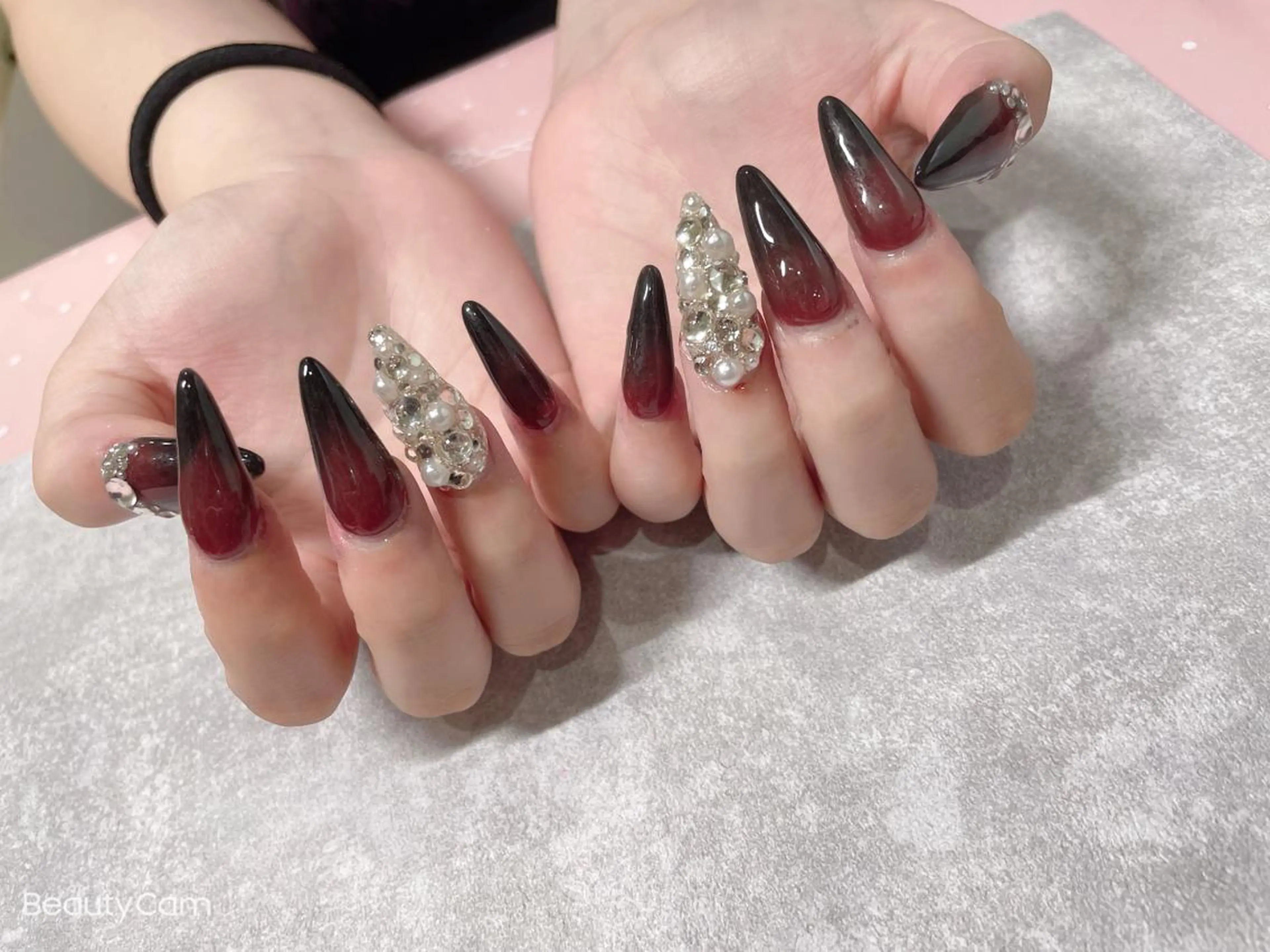 セミロング ネイル 《LB》ラブリエ Nail&eyeのマツエク・マツパデザイン