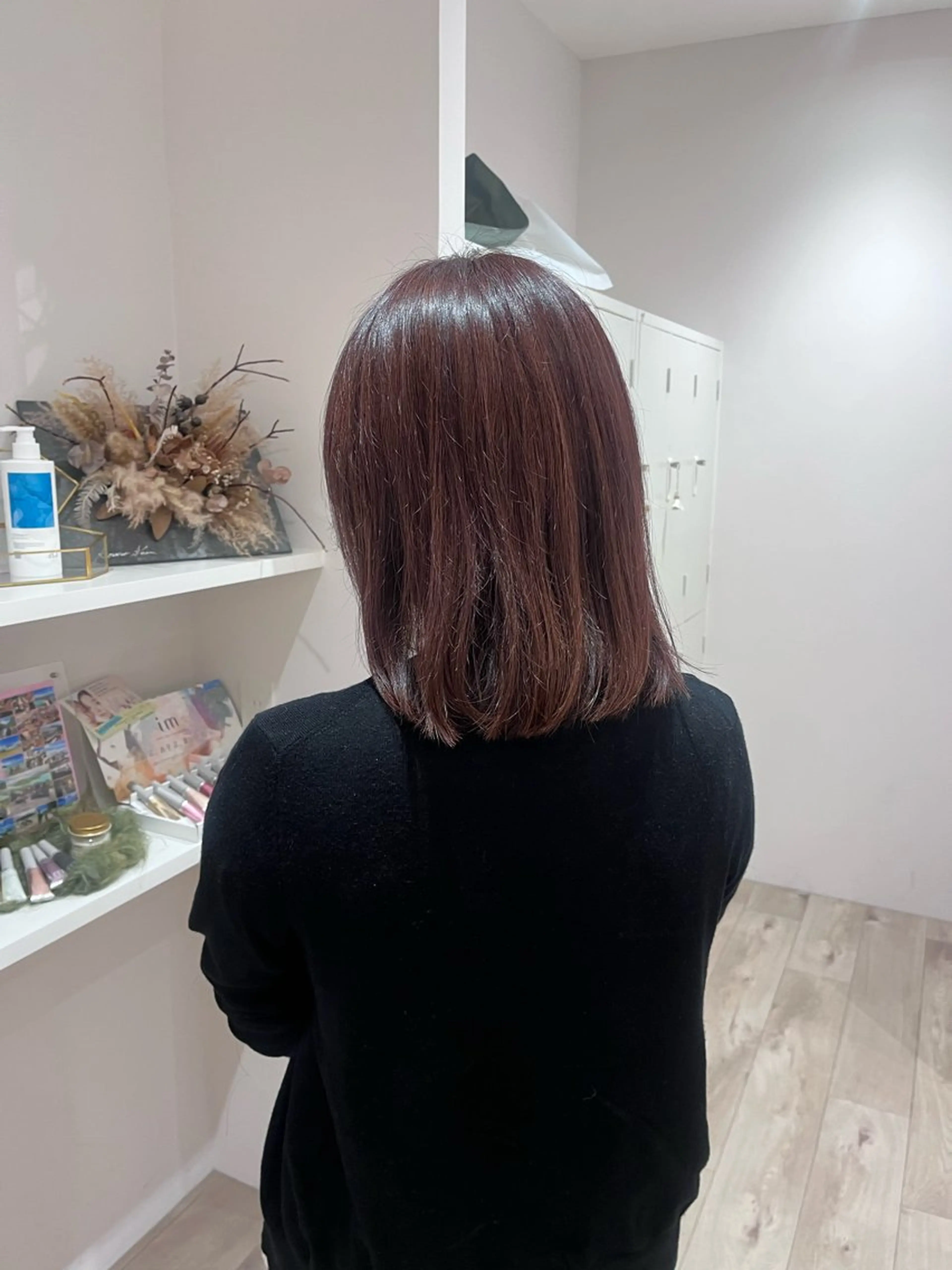 ミディアム Rosierbleu 道正のヘアスタイル