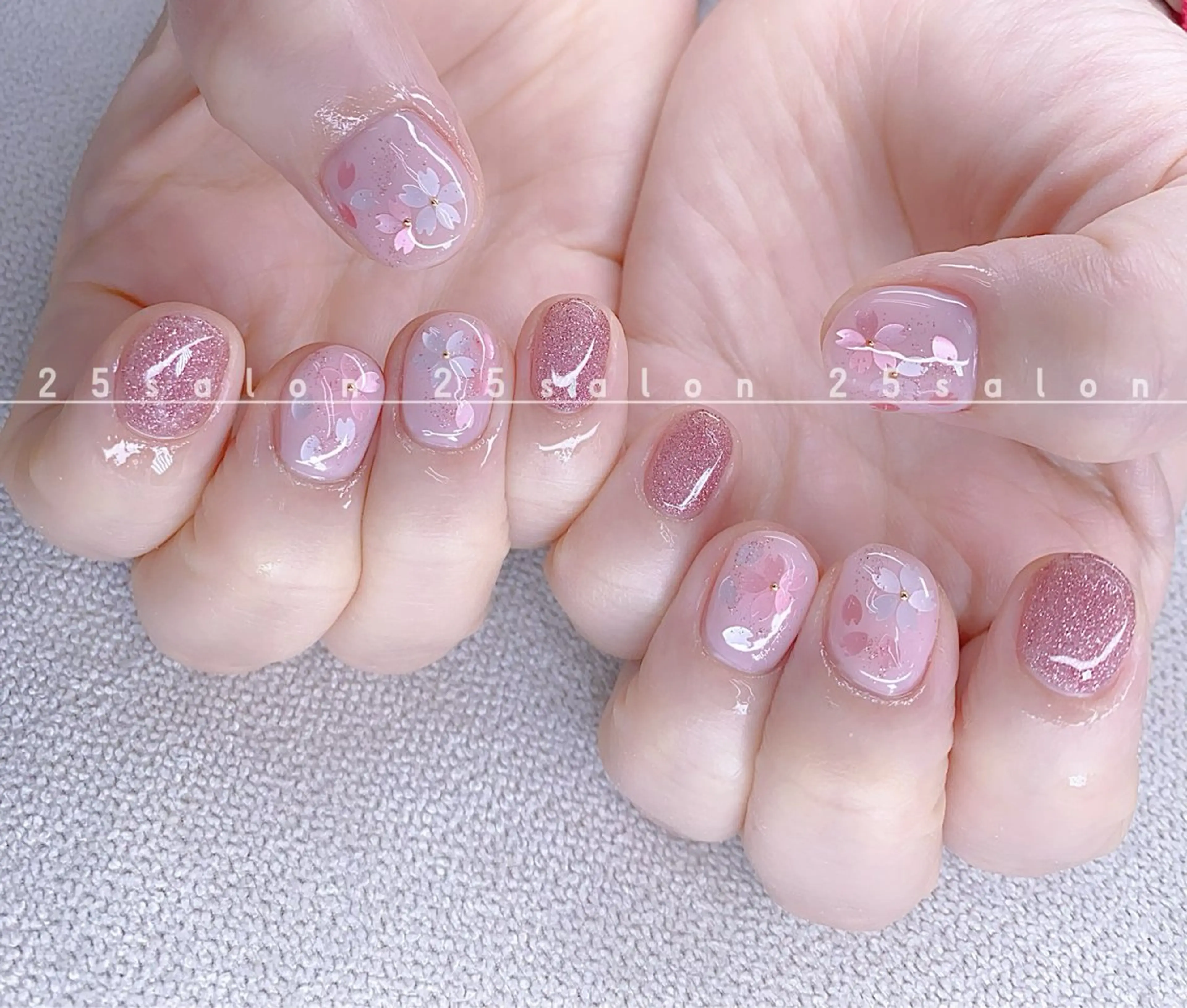 ネイル オーロラネイル チークネイル フットネイル フレンチネイル ジェルネイル 2 5のマツエク・マツパデザイン