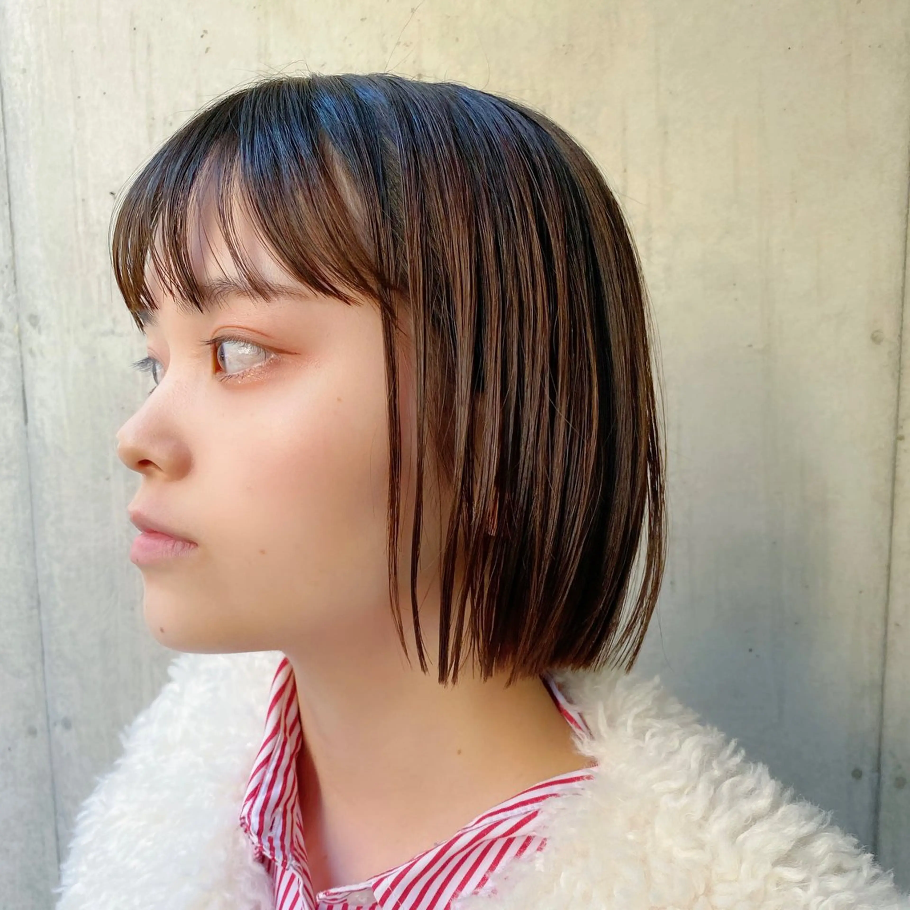 ショート Paddle所属・似合わせレイヤー/ ニュアンスパーマ高倉のヘアスタイル