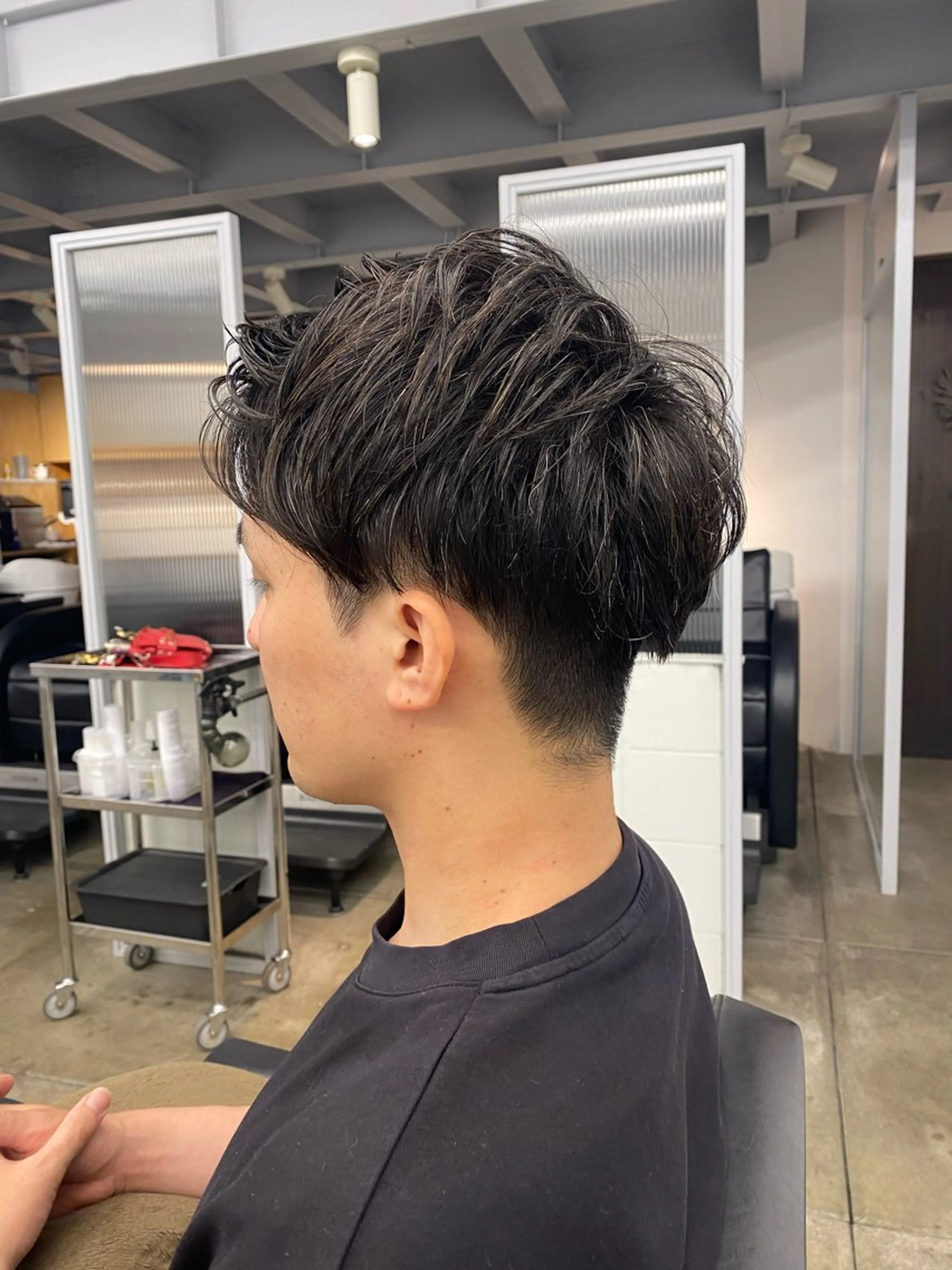 メンズ 中村 ひなののヘアスタイル