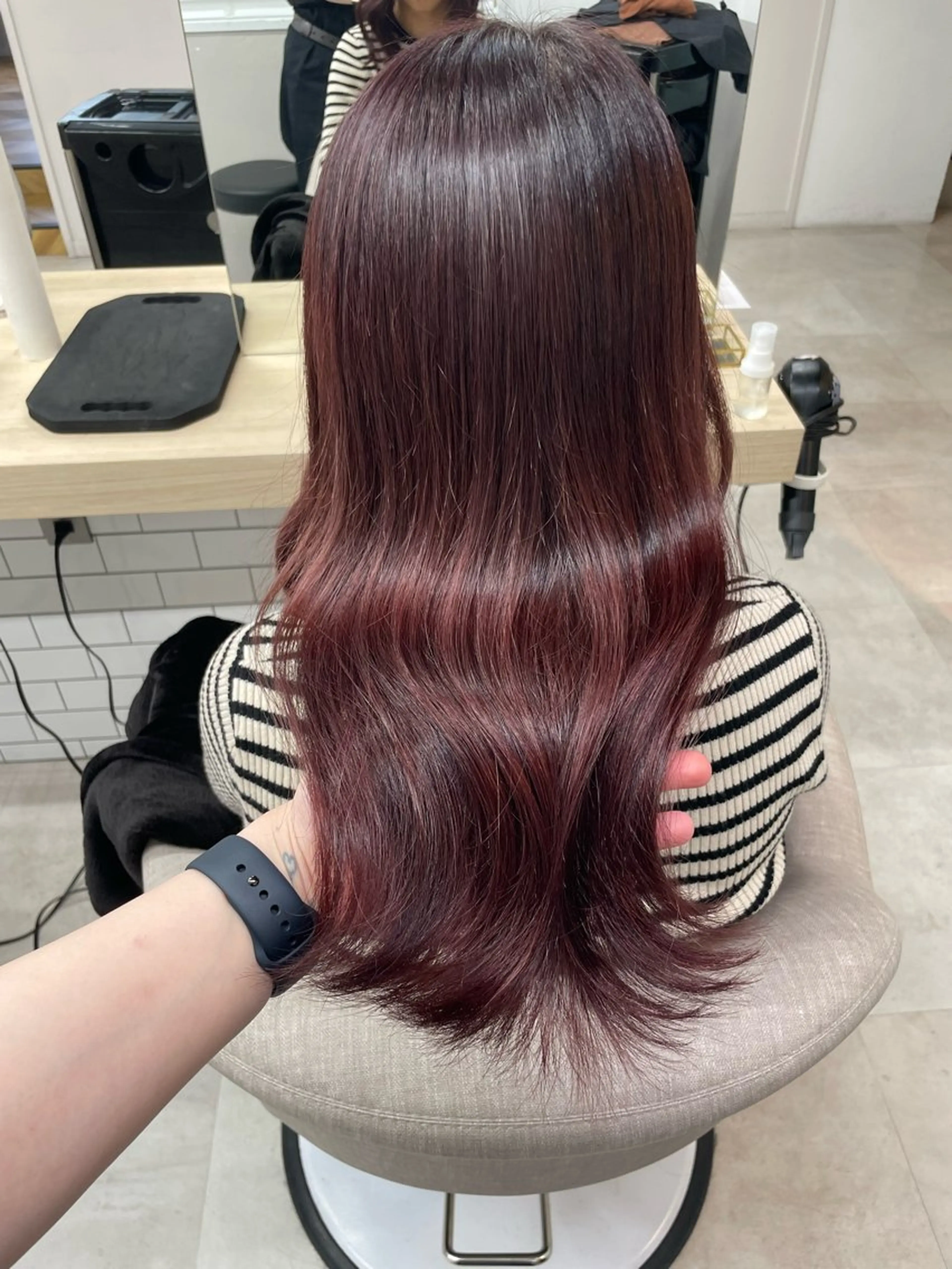 ミディアム Luana難波 🫧NOAのヘアスタイル