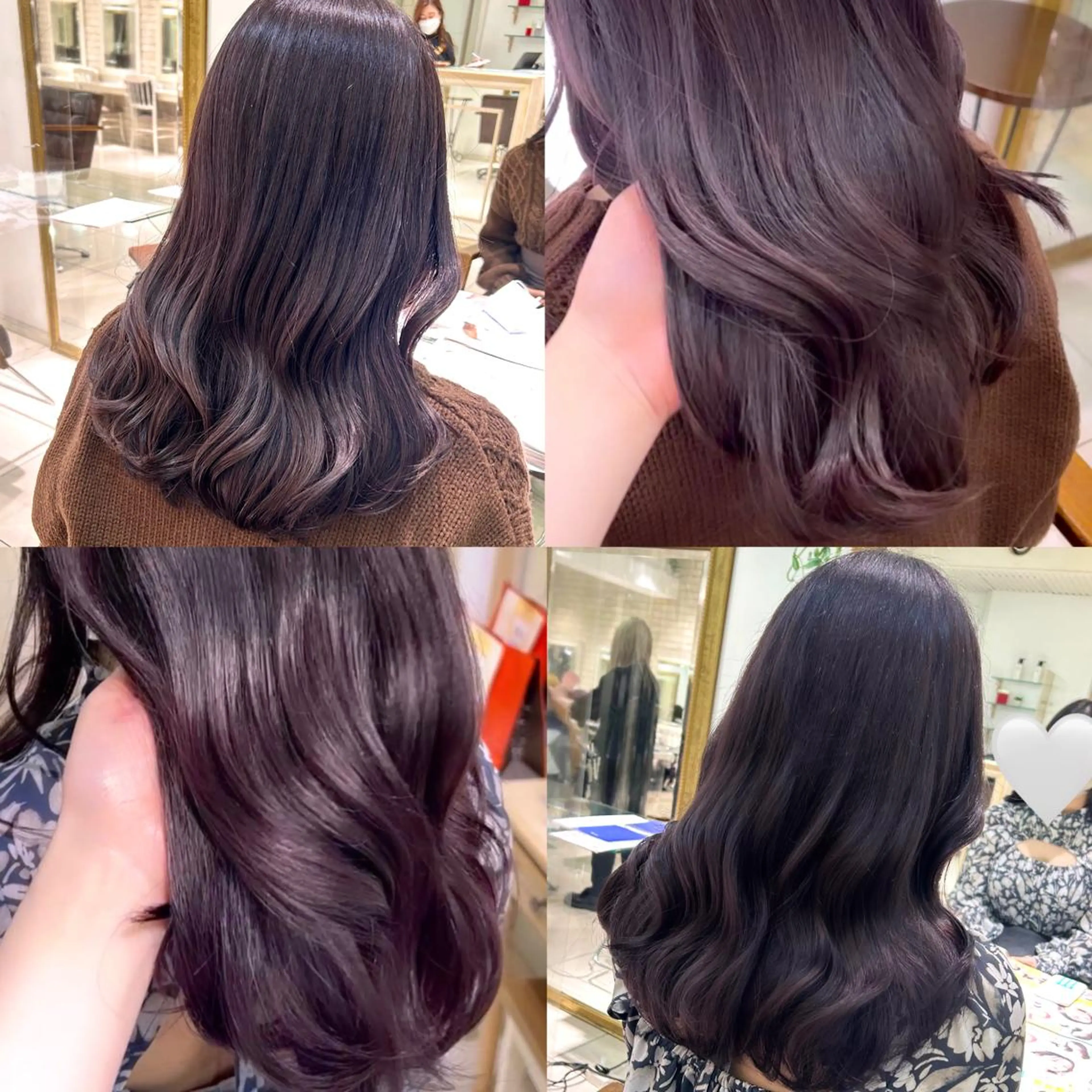 ロング カラー 透明感カラー 古山 結季🌙🖤のヘアスタイル