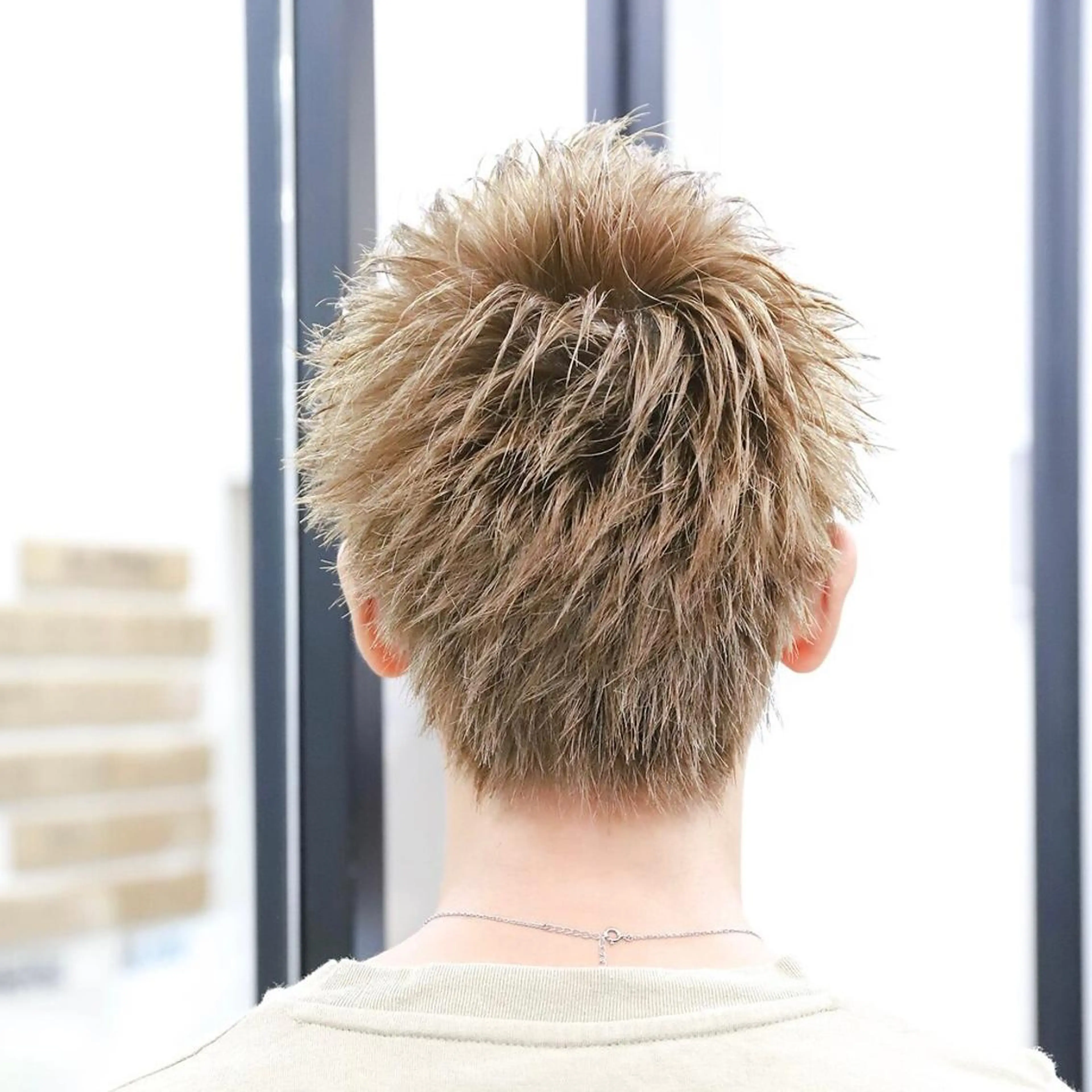 ショート カラー メンズ メンズヘア専門 ウタカユウキのヘアスタイル