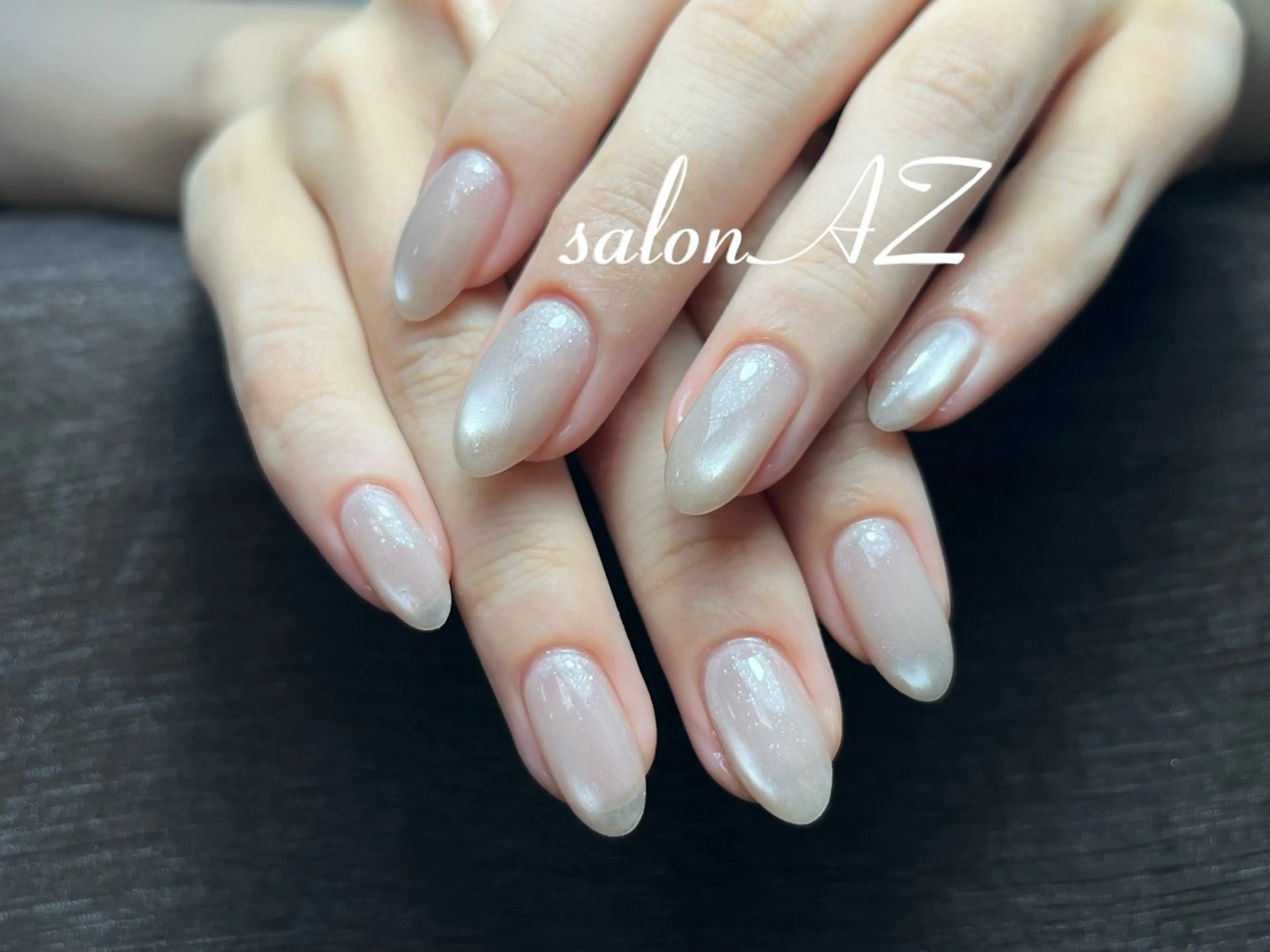 ネイル アートネイル 長さ出し フットネイル フレンチネイル ジェルネイル salon AZのネイルデザイン
