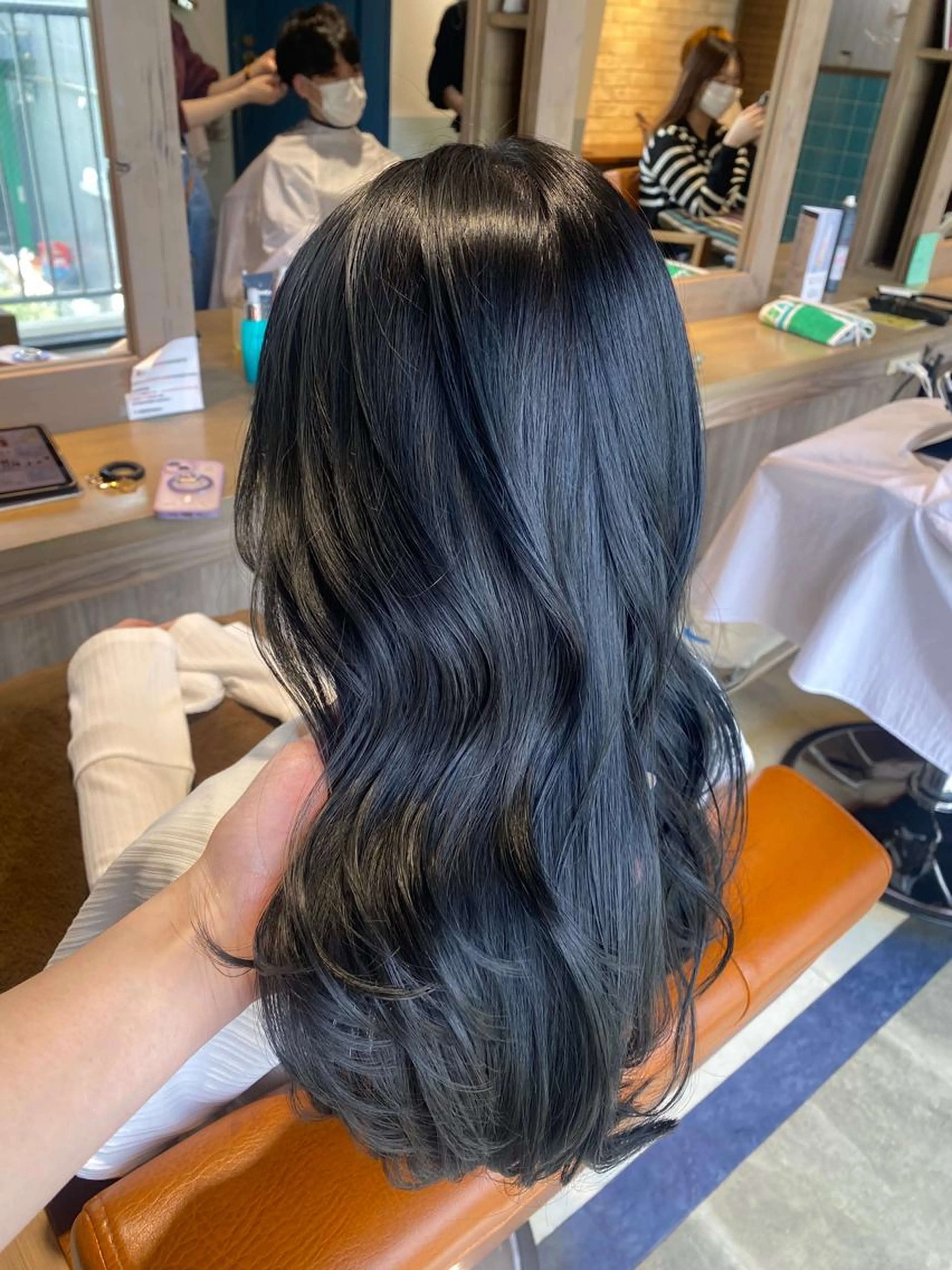 学生限定メニュー🤎ᩚカット➕透明感カラー➕❸stepトリートメント8000円[ふんわりレイヤーカット]【錦糸町】の写真