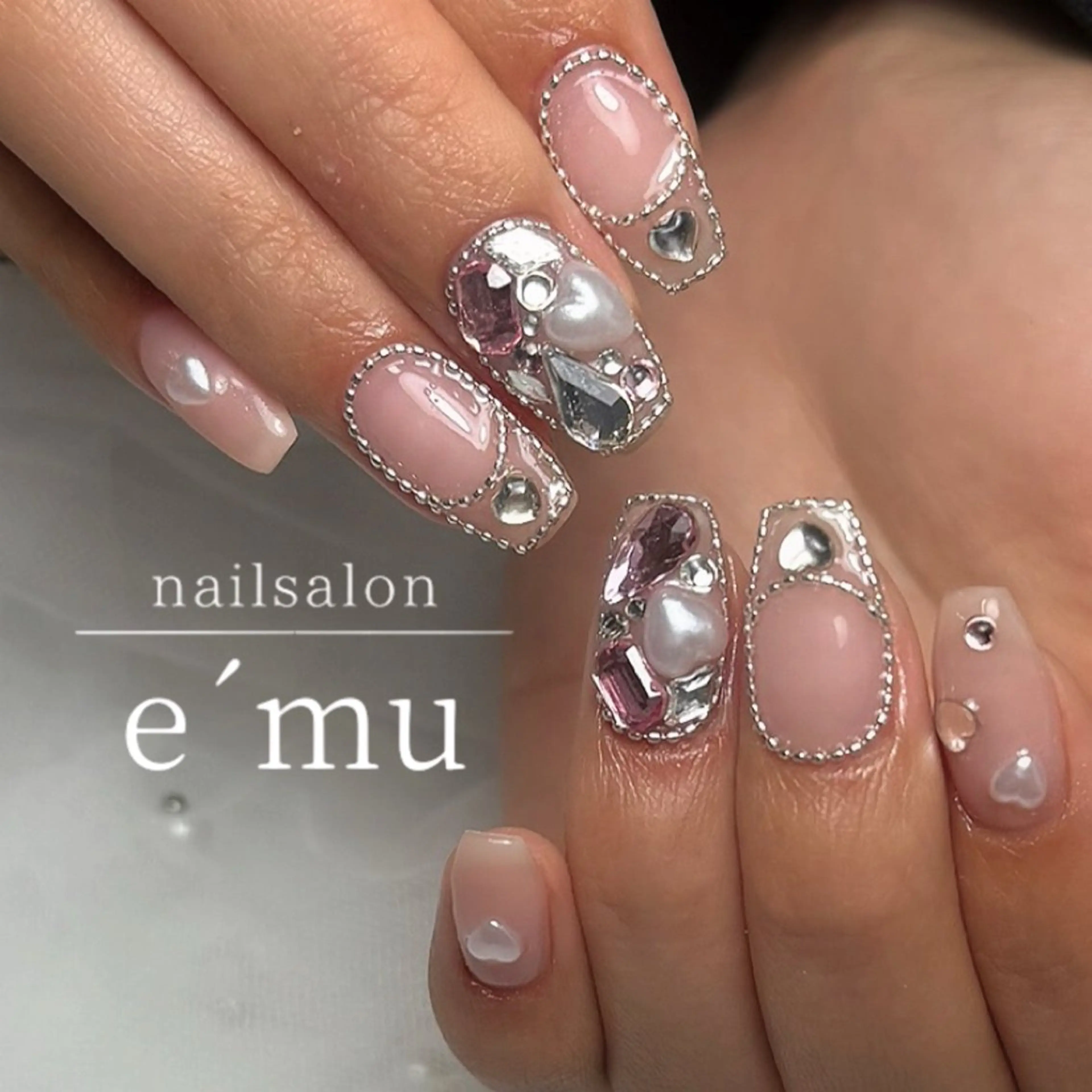 ネイル ハンドネイル nailsalon e´muのネイルデザイン