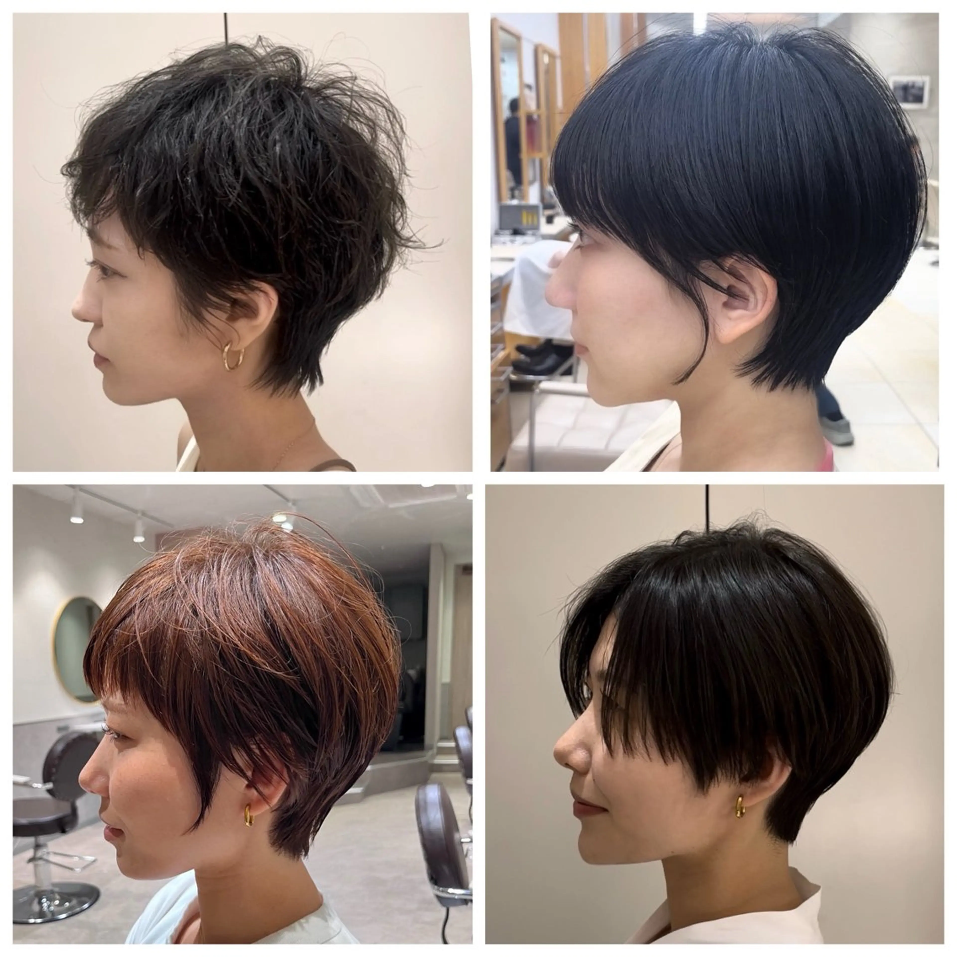 ショート 銀座⭐️髪質改善⭐️ 平中　留生のヘアスタイル